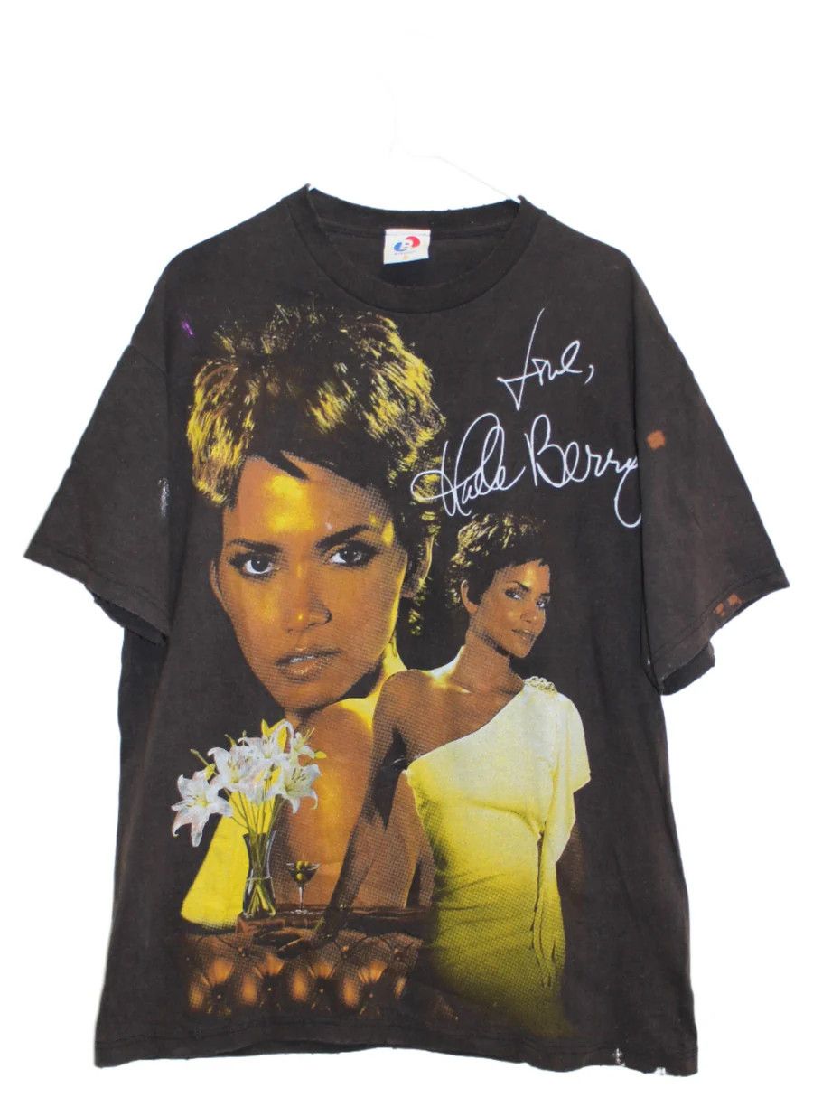 Image of Backstockco Halle Berry Faded & Distressed in Faded Black, Men's (Size XL)