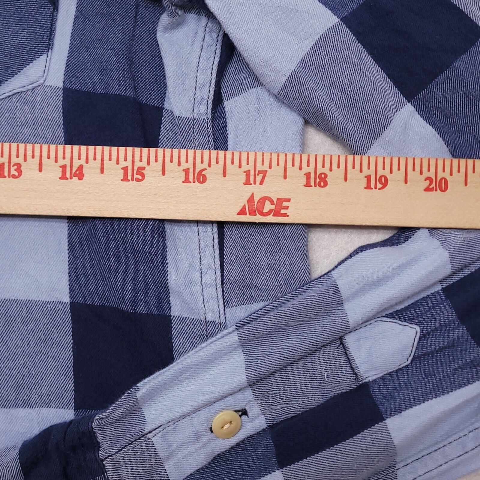 Ralph Lauren Ralph Lauren Buffalo Check Flannel Shirt Mens Size S Blue Size US S / EU 44-46 / 1 - 8 Thumbnail