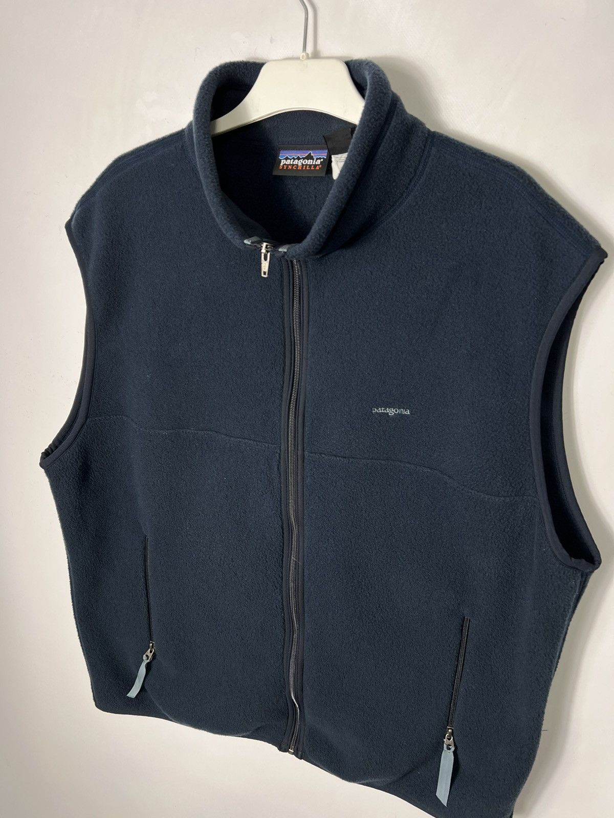 Patagonia Vintage rare Outdoor Patagonia Synchilla Zip Fleece Vest Size US XXL / EU 58 / 5 - 2 Thumbnail