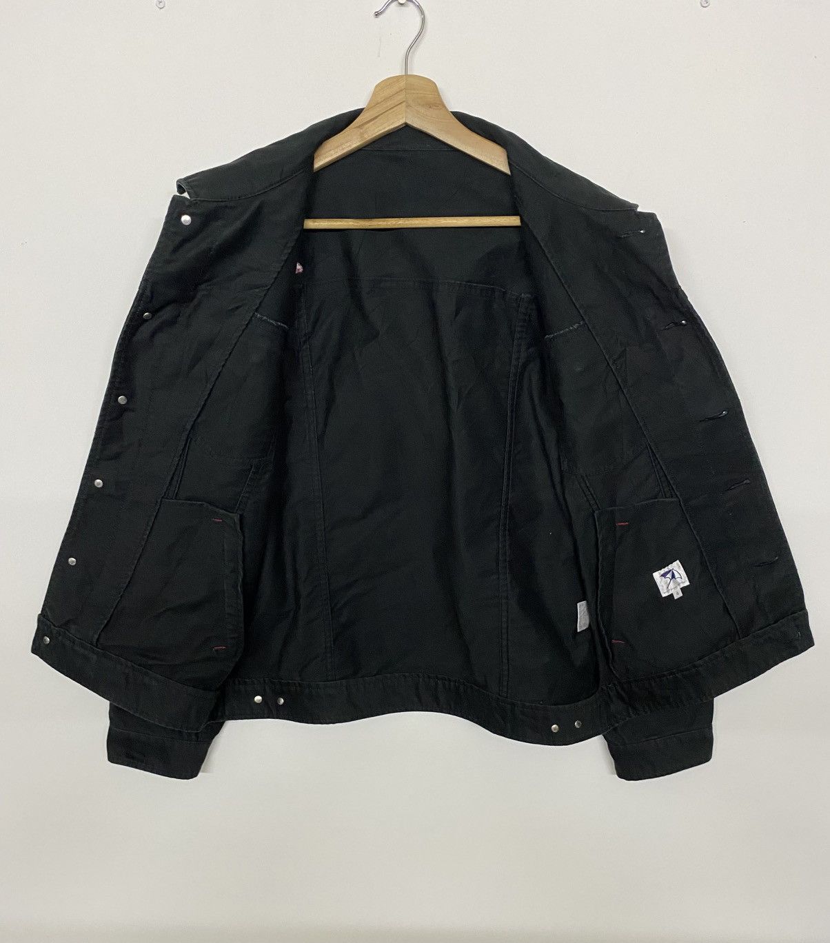 Japanese Brand Arnold Palmer Cotton Khakis Black Button Jacket Size US M / EU 48-50 / 2 - 8 Thumbnail