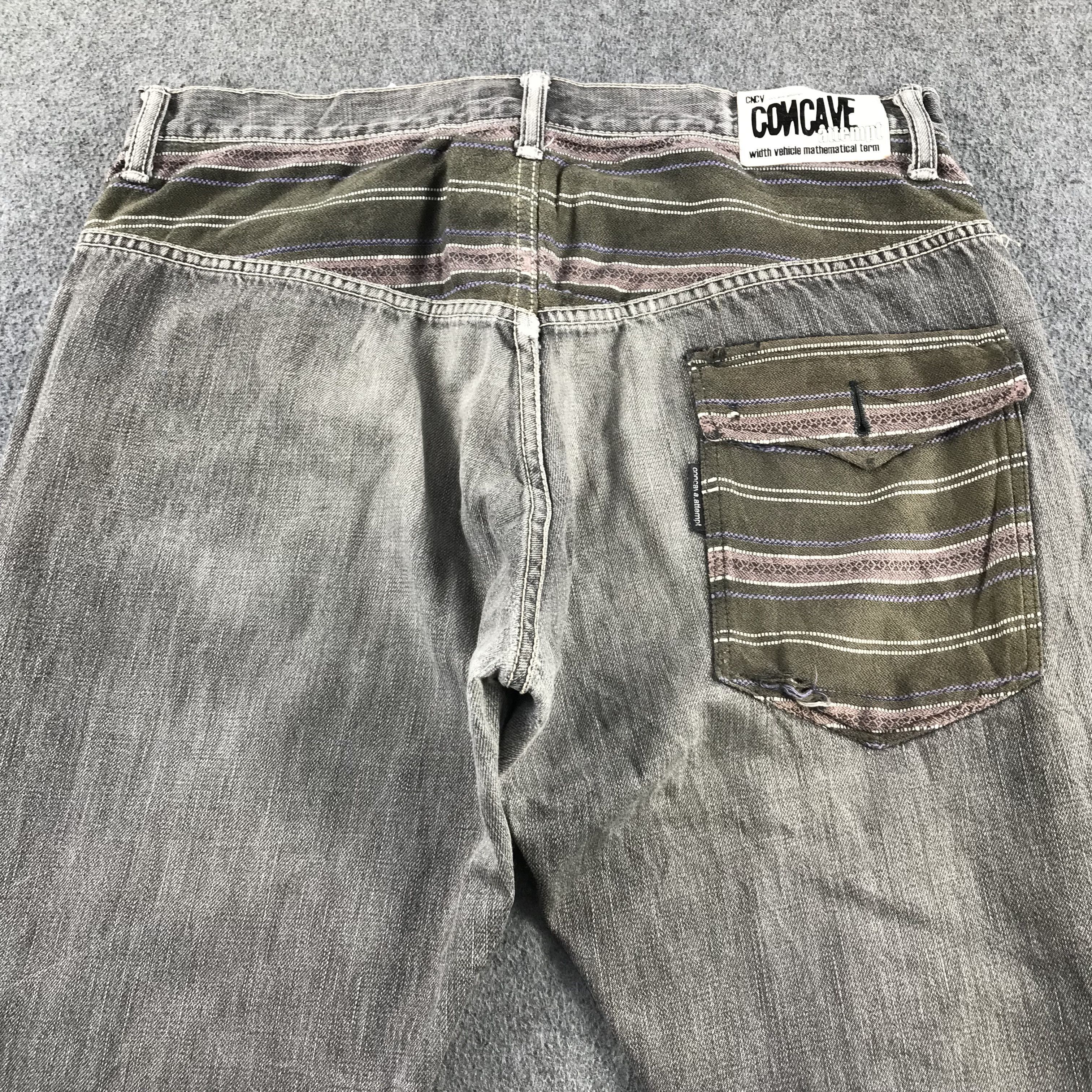 Japanese Brand Jpaanese Brand Concave Jeans Faded Gray Denim Jeans KJ3443 Size US 35 - 4 Thumbnail