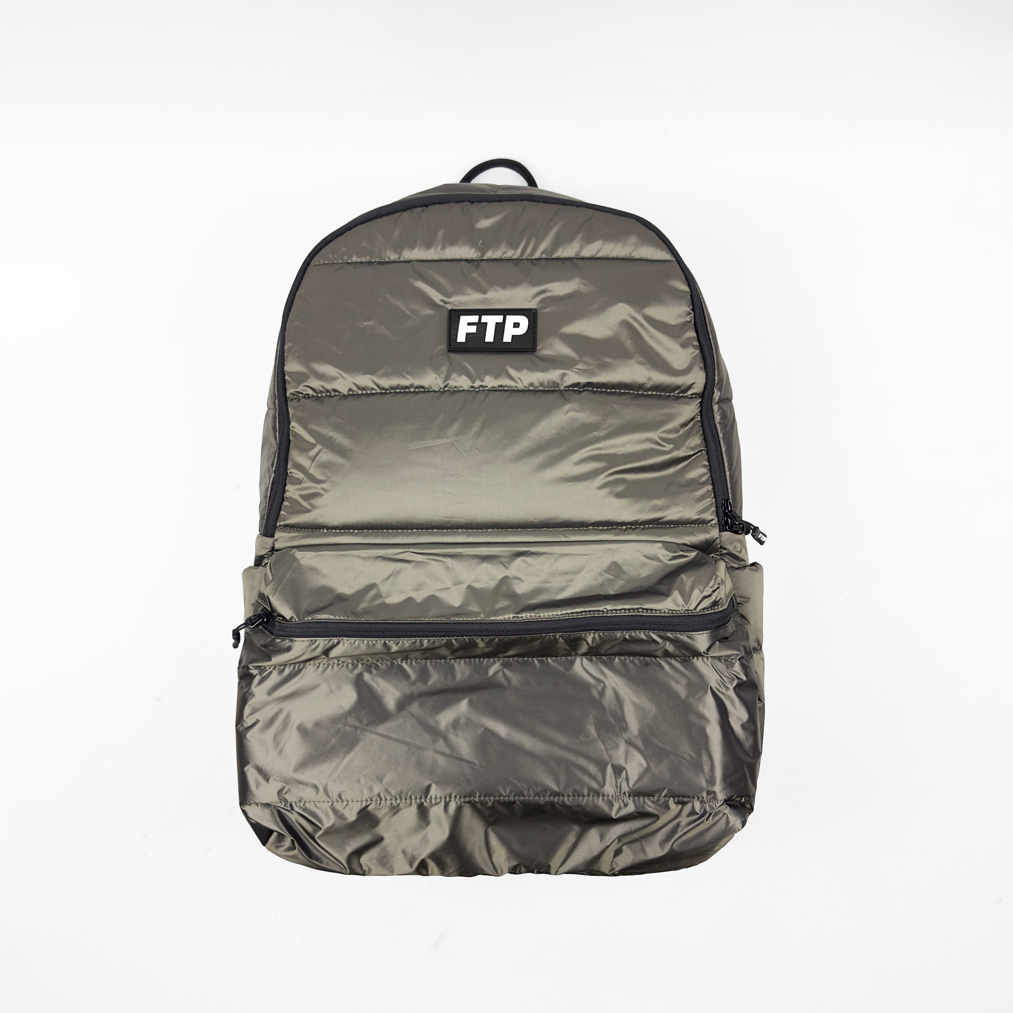 Fuck The Population FTP JUMBO Puffer Backpack (OLIVE) Size ONE SIZE - 4 Thumbnail
