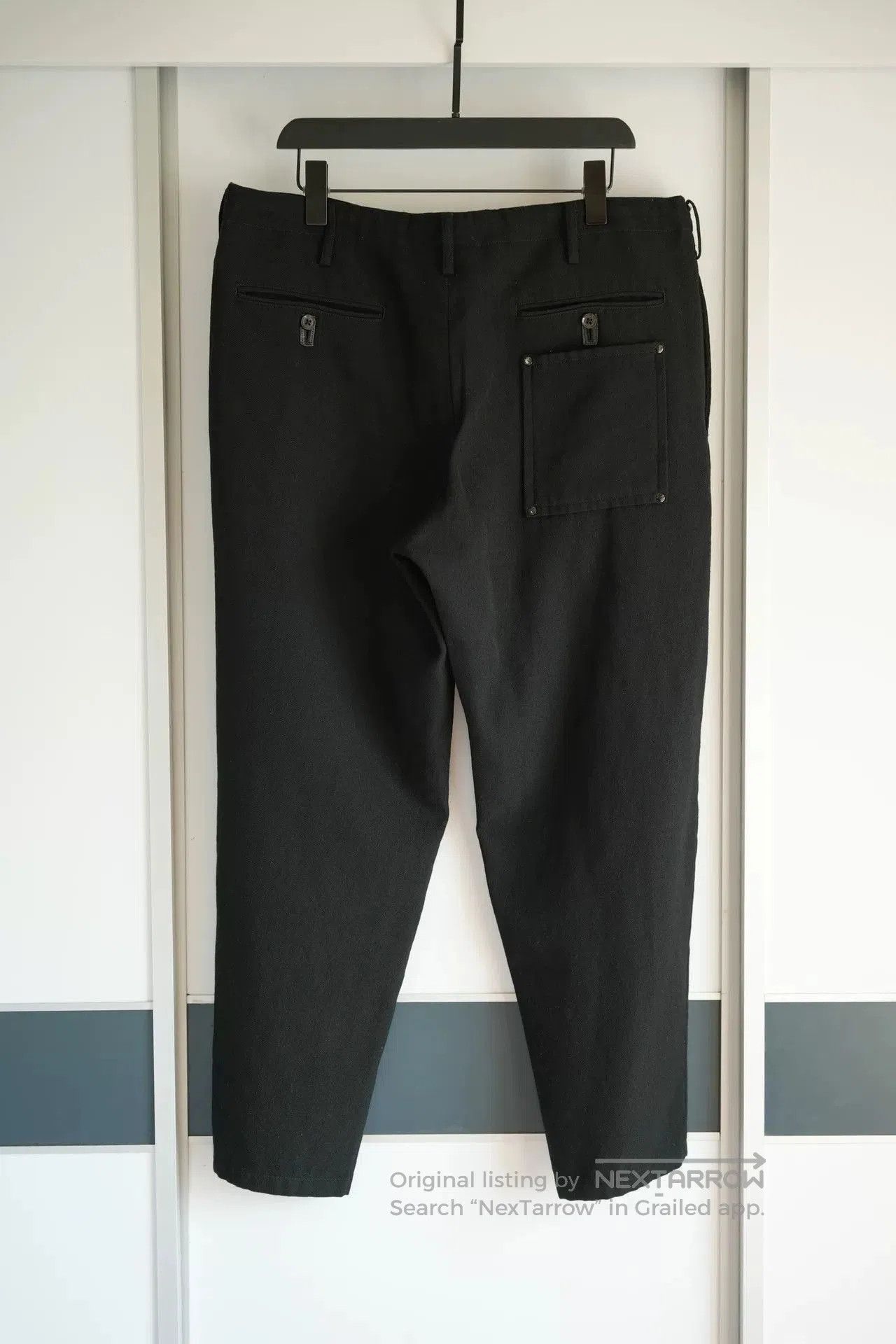 Yohji Yamamoto Yohji Yamamoto 2005 Black Drawstring Pants. Size US 28 / EU 44 - 2 Thumbnail