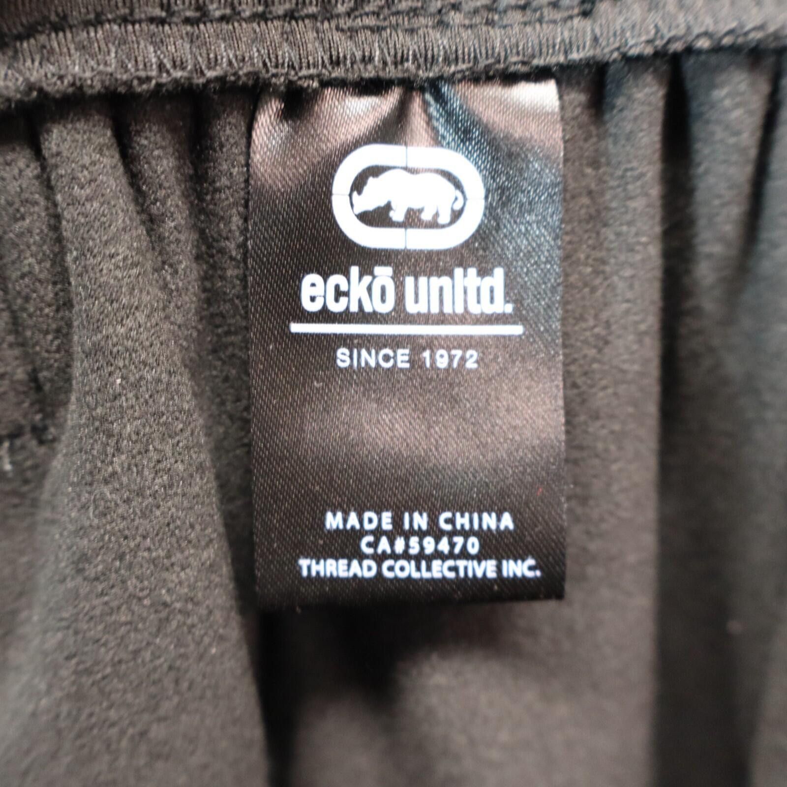Ecko Unltd. Ecko Unltd Men Large Jogger Pants Black Camo EO12G799T Size US 34 / EU 50 - 9 Thumbnail