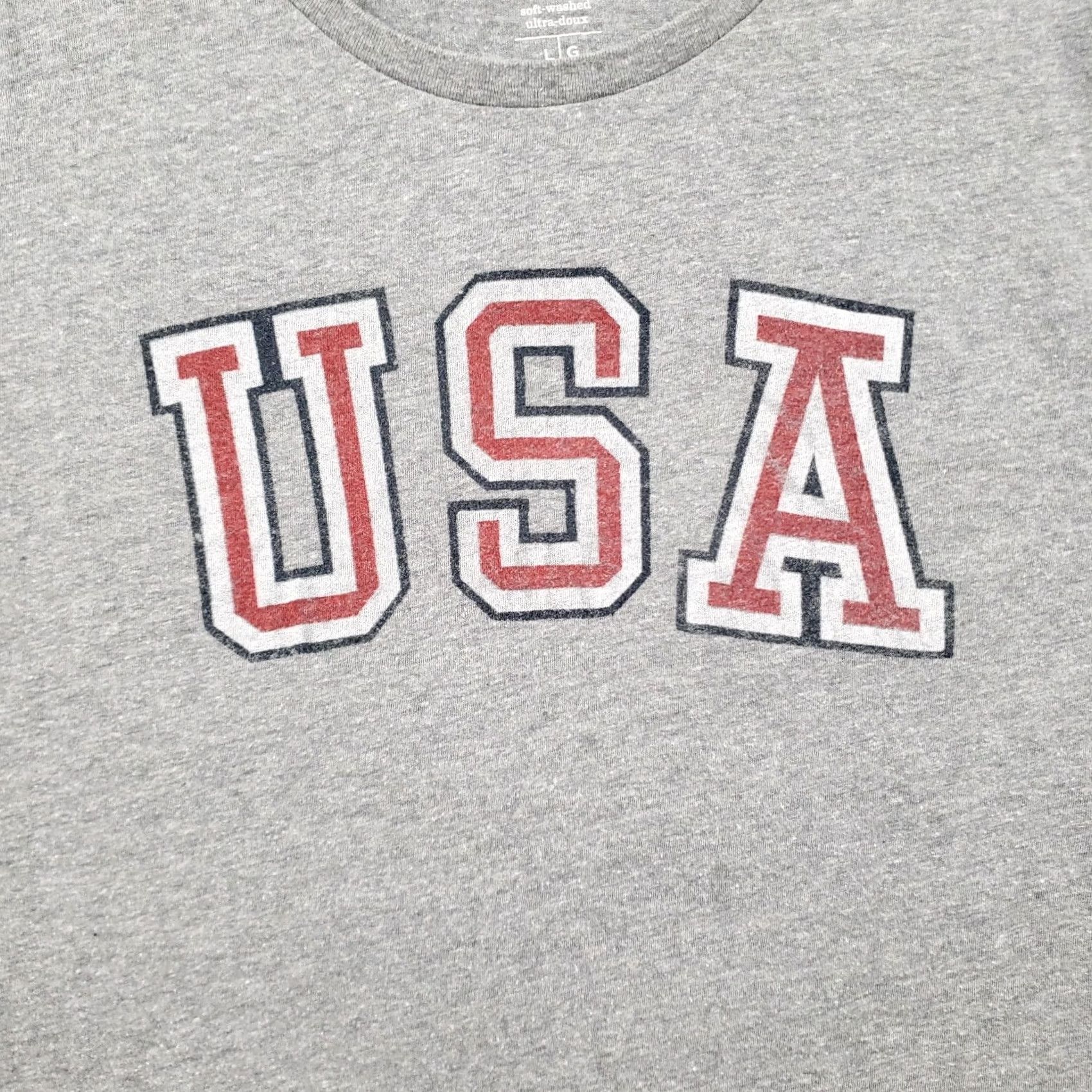 Old Navy Old Navy Shirt Men Large Gray Soft Washed Ultra Doux Short Sleeve Pullover Tee USA Size US L / EU 52-54 / 3 - 5 Thumbnail