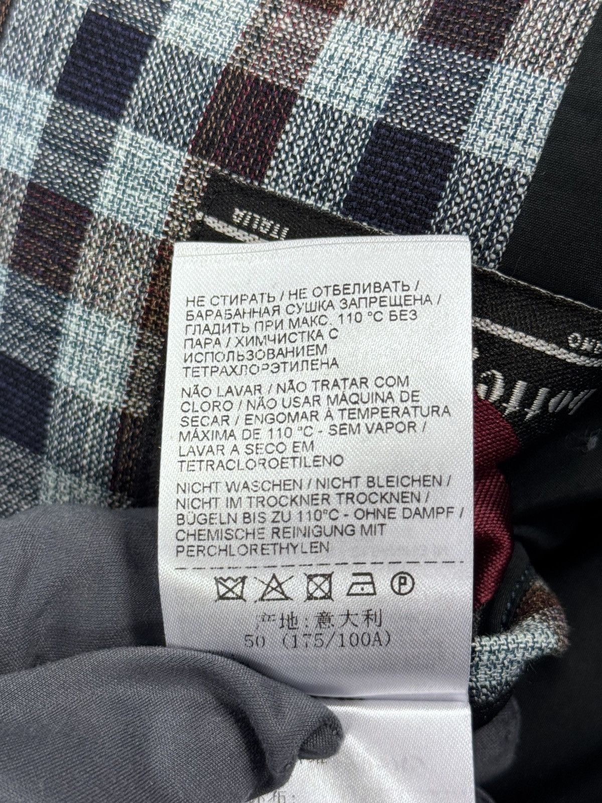 Bottega Veneta CHECKED FULL ZIP JACKET Size US L / EU 52-54 / 3 - 9 Thumbnail