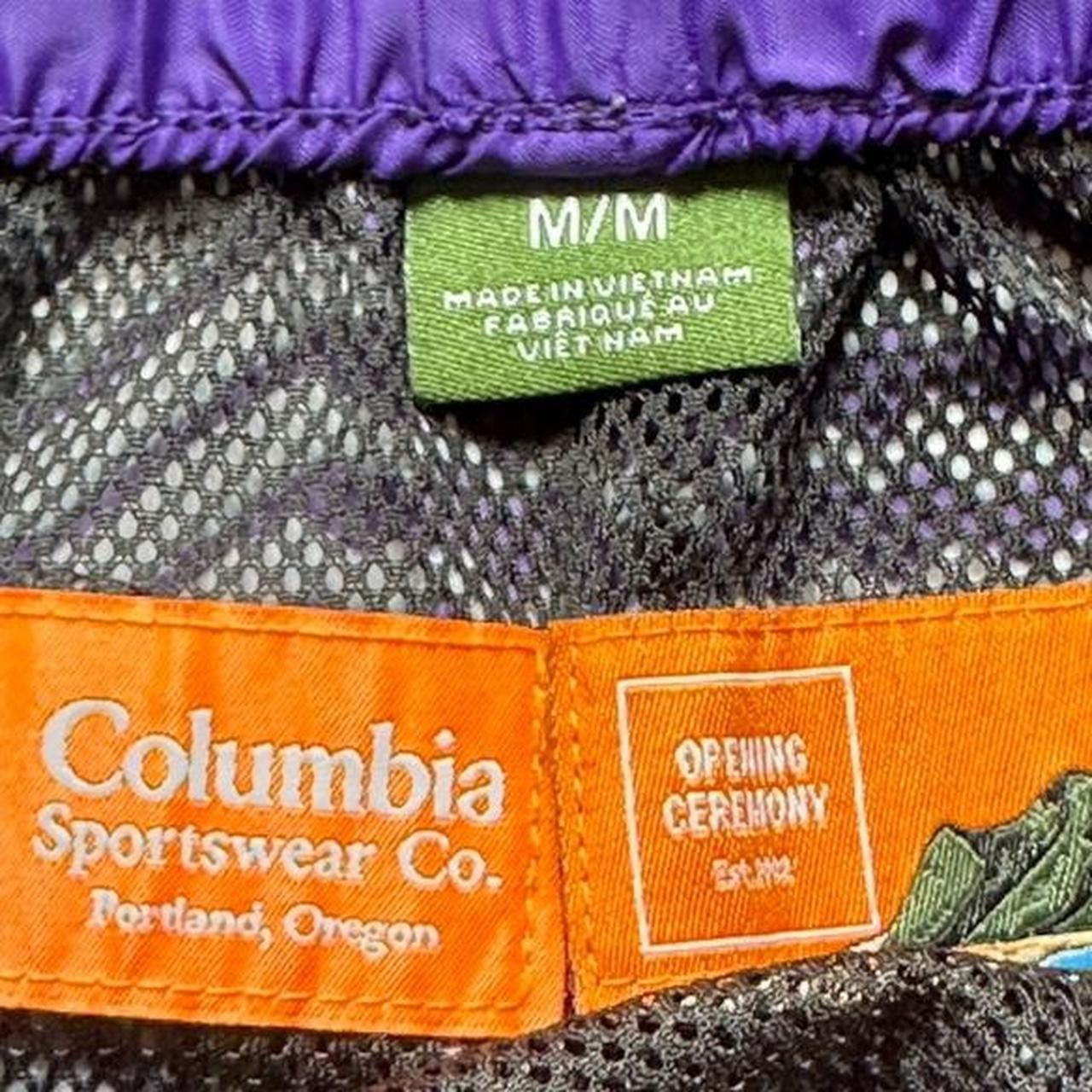 Columbia Opening Ceremony/Columbia Purple Swim Print Trunks - Medium Size US 30 / EU 46 - 5 Thumbnail
