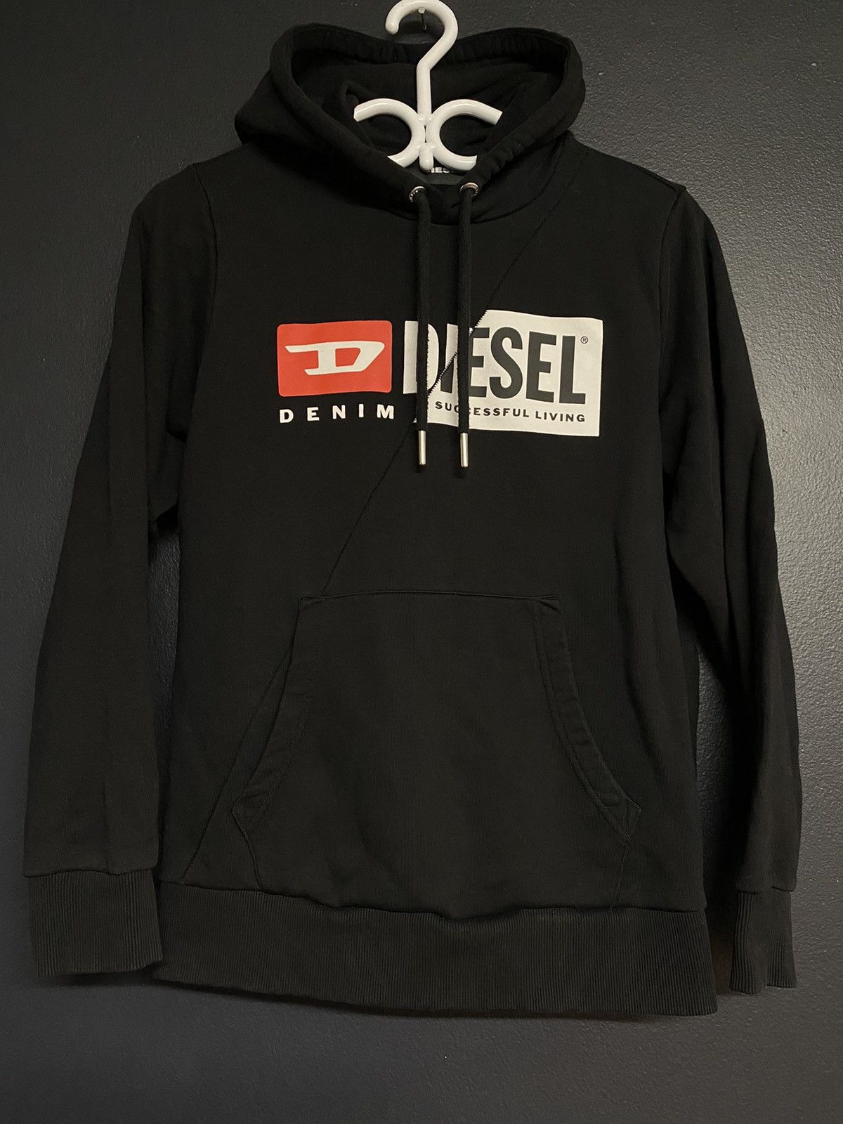 Diesel Diesel Big Split Logo Pullover Hoodie Size US S / EU 44-46 / 1 - 2 Thumbnail