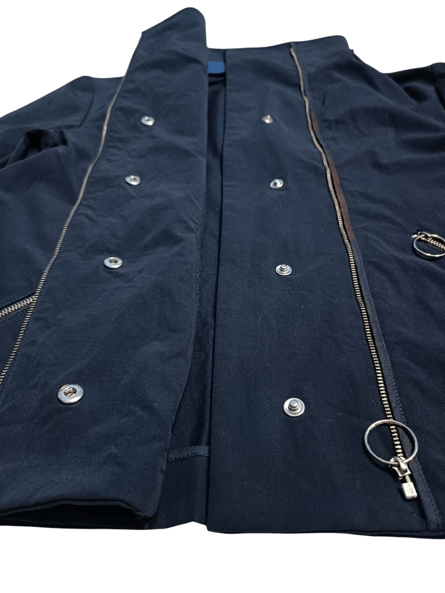 Japanese Brand Planet Remix Co.JP Crop Zip Up Turtleneck Size S / US 4 / IT 40 - 5 Thumbnail