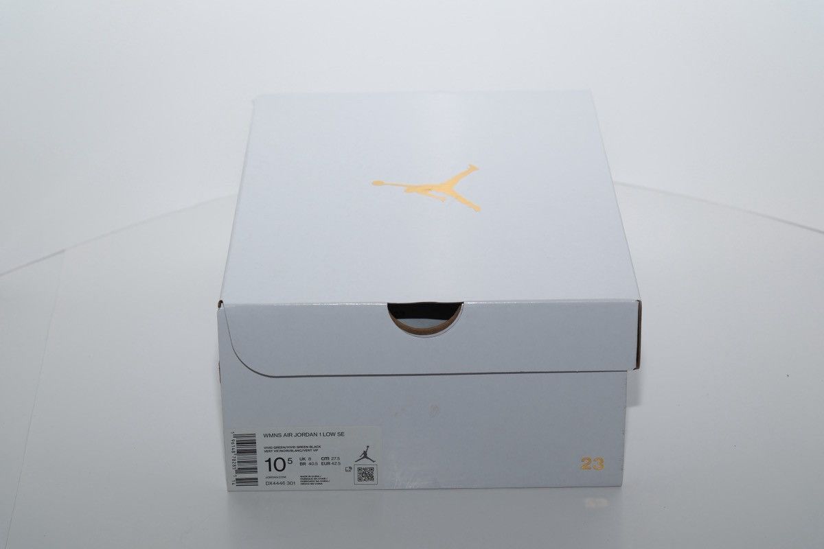 Jordan Brand Nike Air Jordan 1 Low Snakeskin Vivid Green DX4446-301 10.5W Size US 10.5 / IT 40.5 - 10 Thumbnail