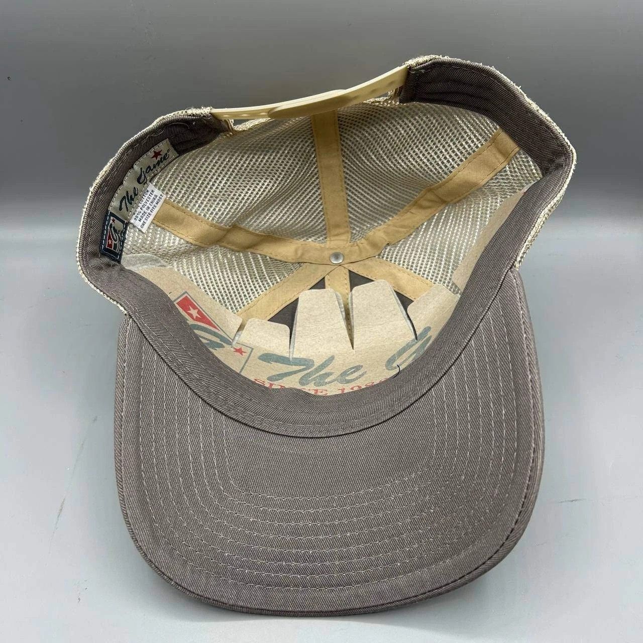 The Game Purdue Boilermakers Trucker Hat Men Gray NCAA Snap Back Size ONE SIZE - 2 Thumbnail