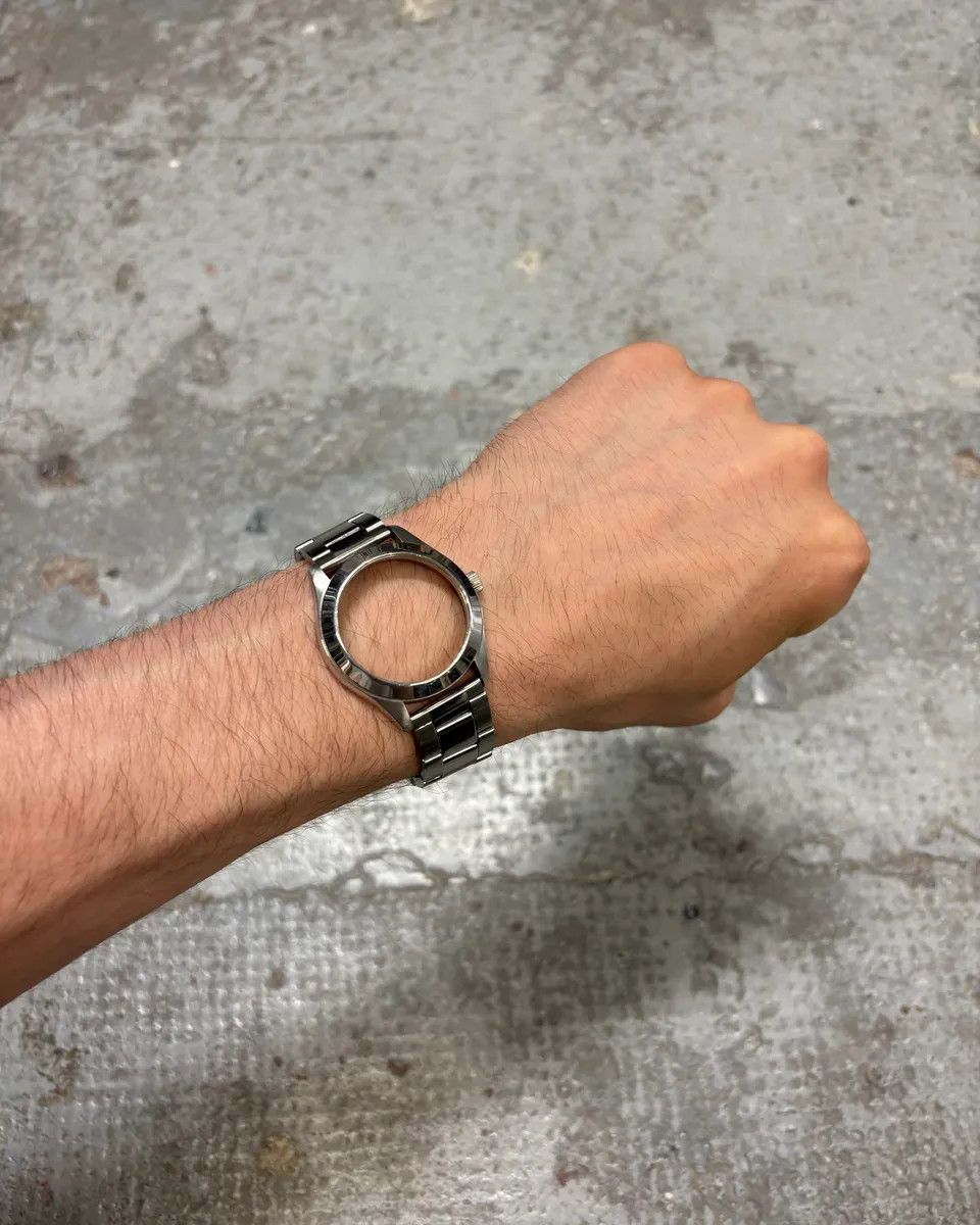 Maison Margiela AW2006 Maison Margiela Re-Edition H&M Silver Steel No Dial Watch Size ONE SIZE - 1 Thumbnail
