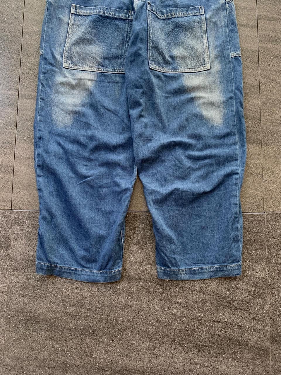 Yohji Yamamoto FREE TAX! Ys Cropped Front Pocket Denim Jeans Size US 31 - 6 Thumbnail