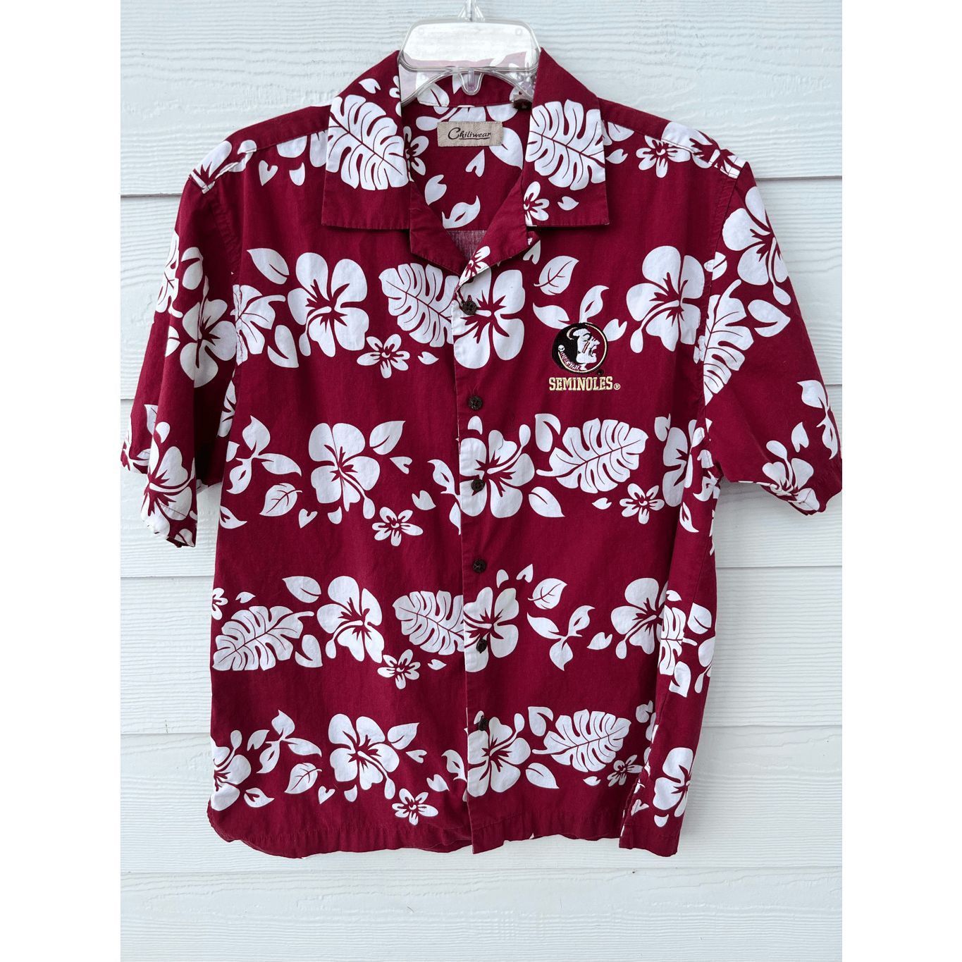 Vintage VINTAGE FSU Florida State University Hawaiian Button-Up Shir Size US S / EU 44-46 / 1 - 4 Thumbnail