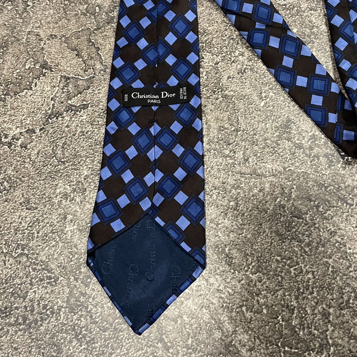 Christian Dior Monsieur × Vintage Rare Christian Dior Vintage Tie 90’s Size ONE SIZE - 7 Thumbnail