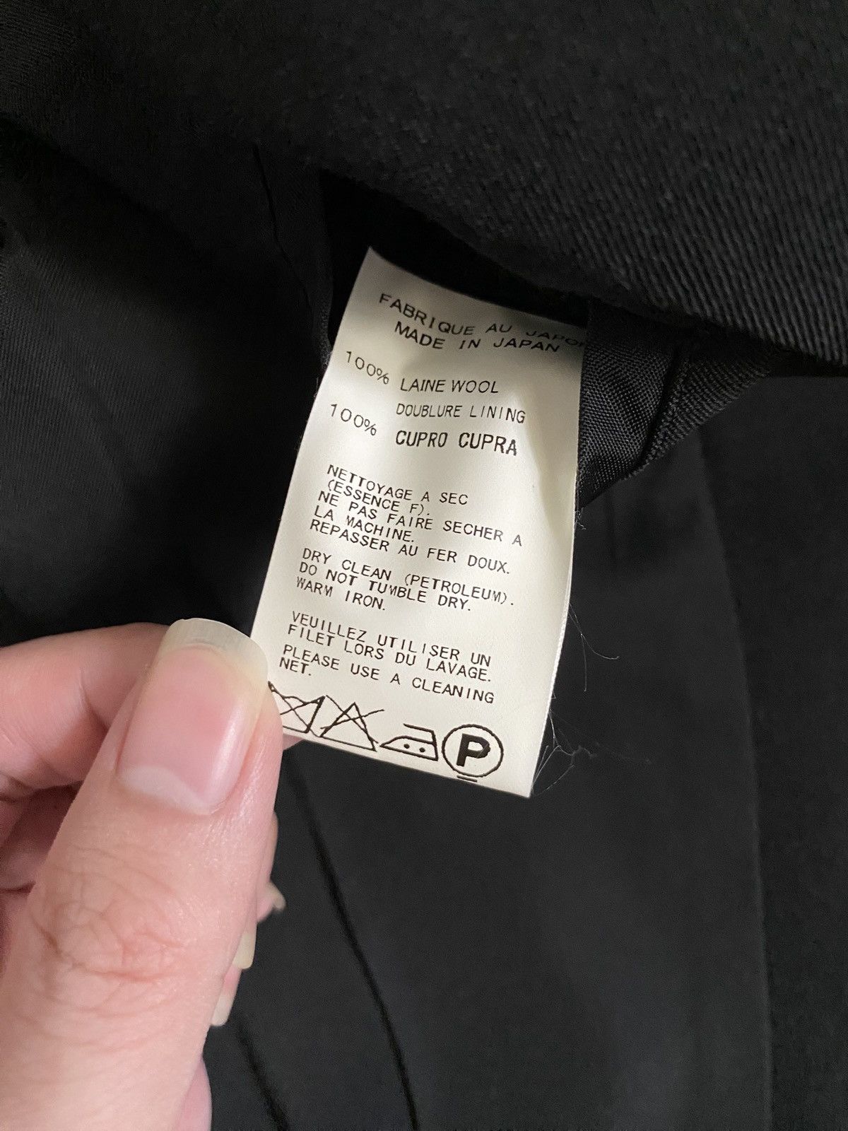 Yohji Yamamoto Yohji Yamamoto Pour Homme Wool Gabardine Morning Coat SS11 Size US M / EU 48-50 / 2 - 5 Thumbnail
