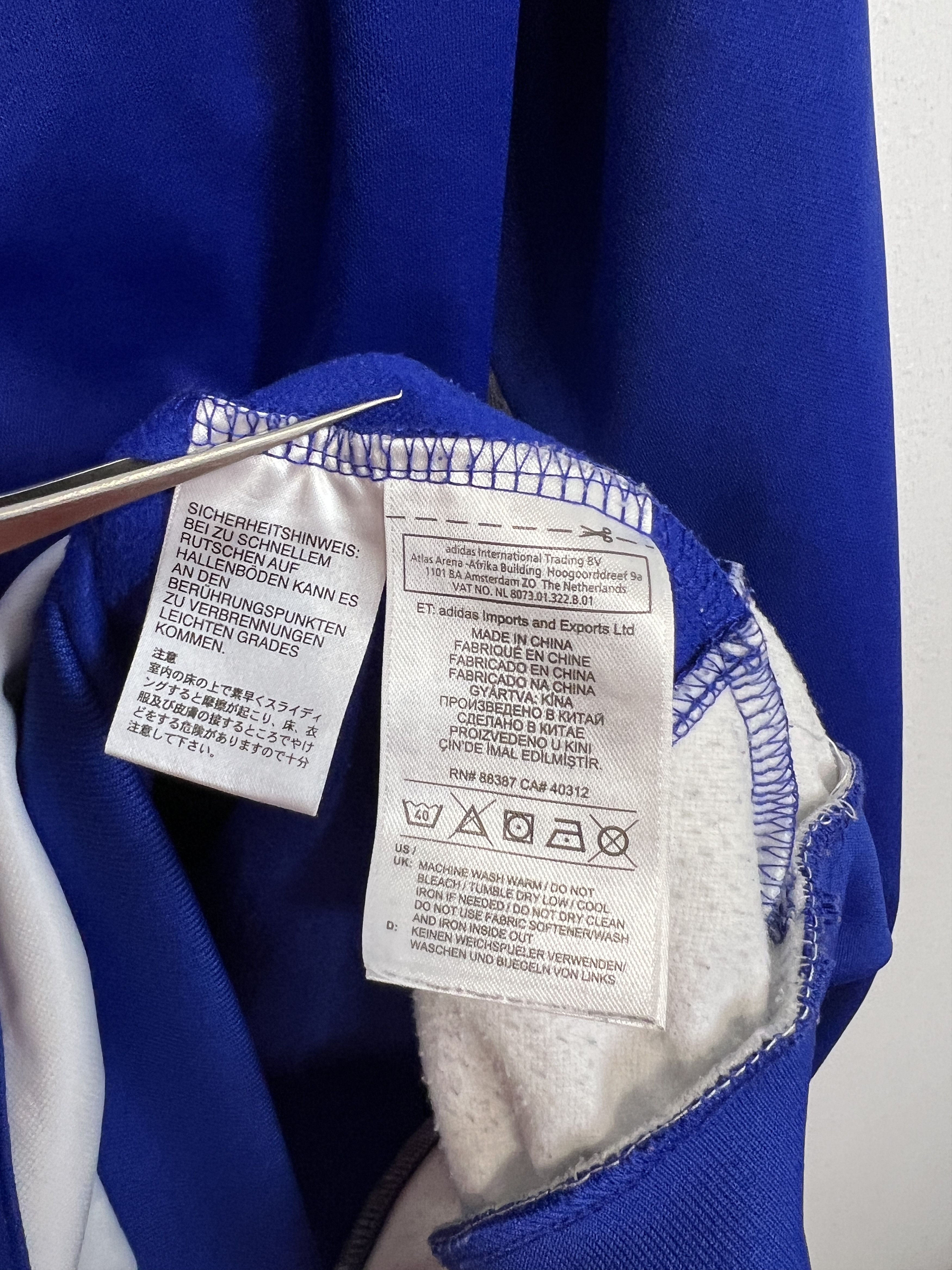 Adidas Vintage Chelsea Football Train Sweatshirt Track Top Crewneck Size US L / EU 52-54 / 3 - 6 Thumbnail
