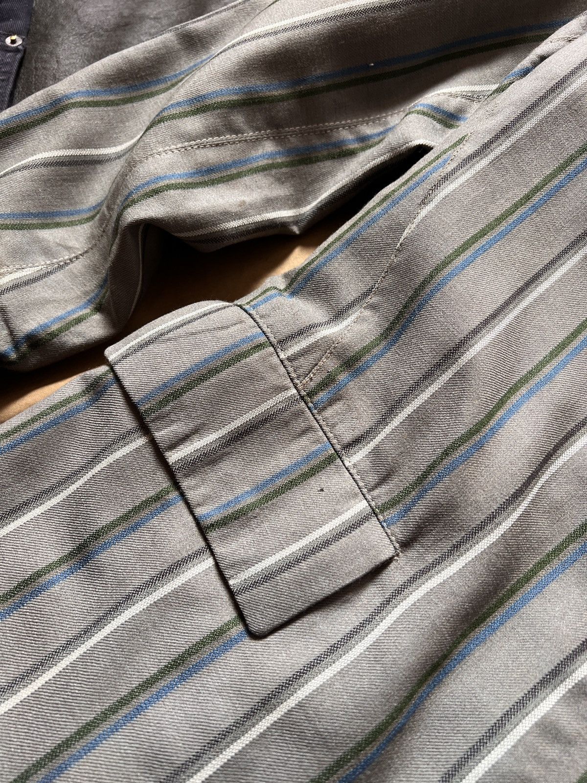 Paul Harnden Shoemakers Vintage Paul Harnden Shoemakers Striped Blazer Jacket Size US M / EU 48-50 / 2 - 16 Thumbnail