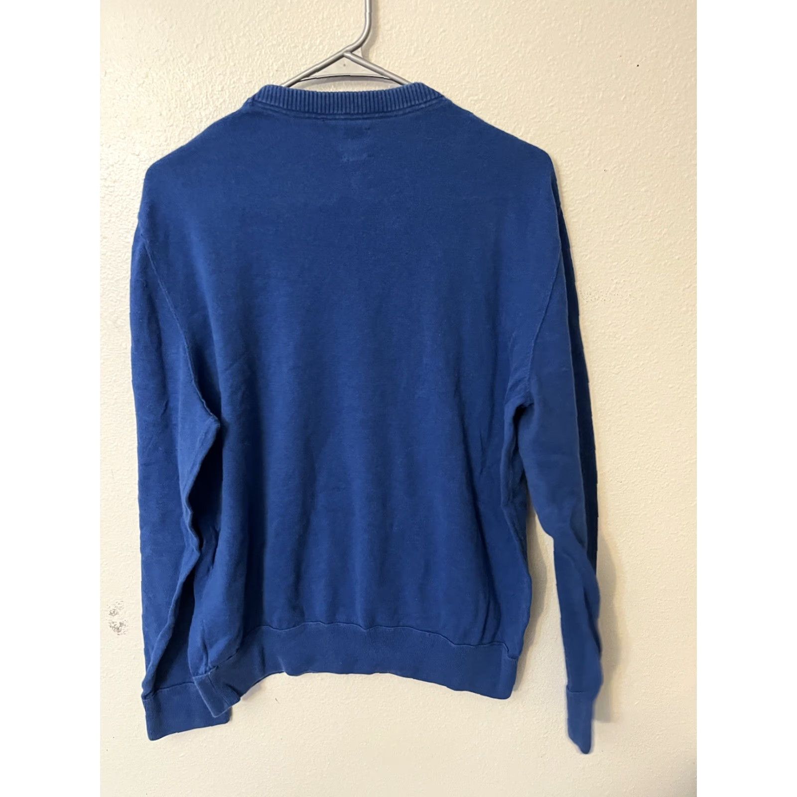 Gap Gap Sweater Men Large Blue Cotton Crew Neck Casual Pullover Sweatshirt Regular Size L Men Size US L / EU 52-54 / 3 - 3 Thumbnail