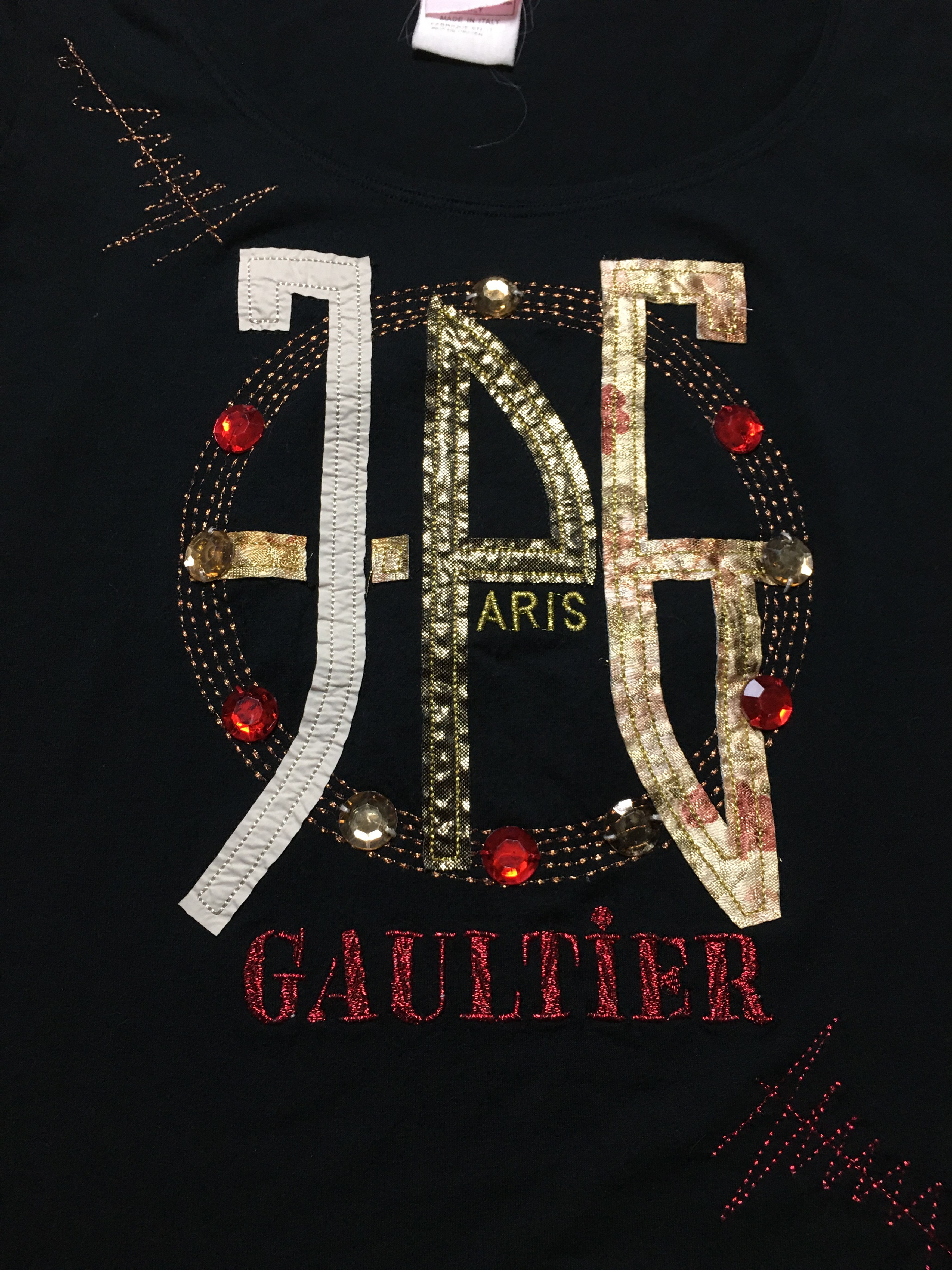 Jean Paul Gaultier Jean Paul Gaultier JPG Logo Longsleeves T-shirt Size S / US 4 / IT 40 - 7 Thumbnail