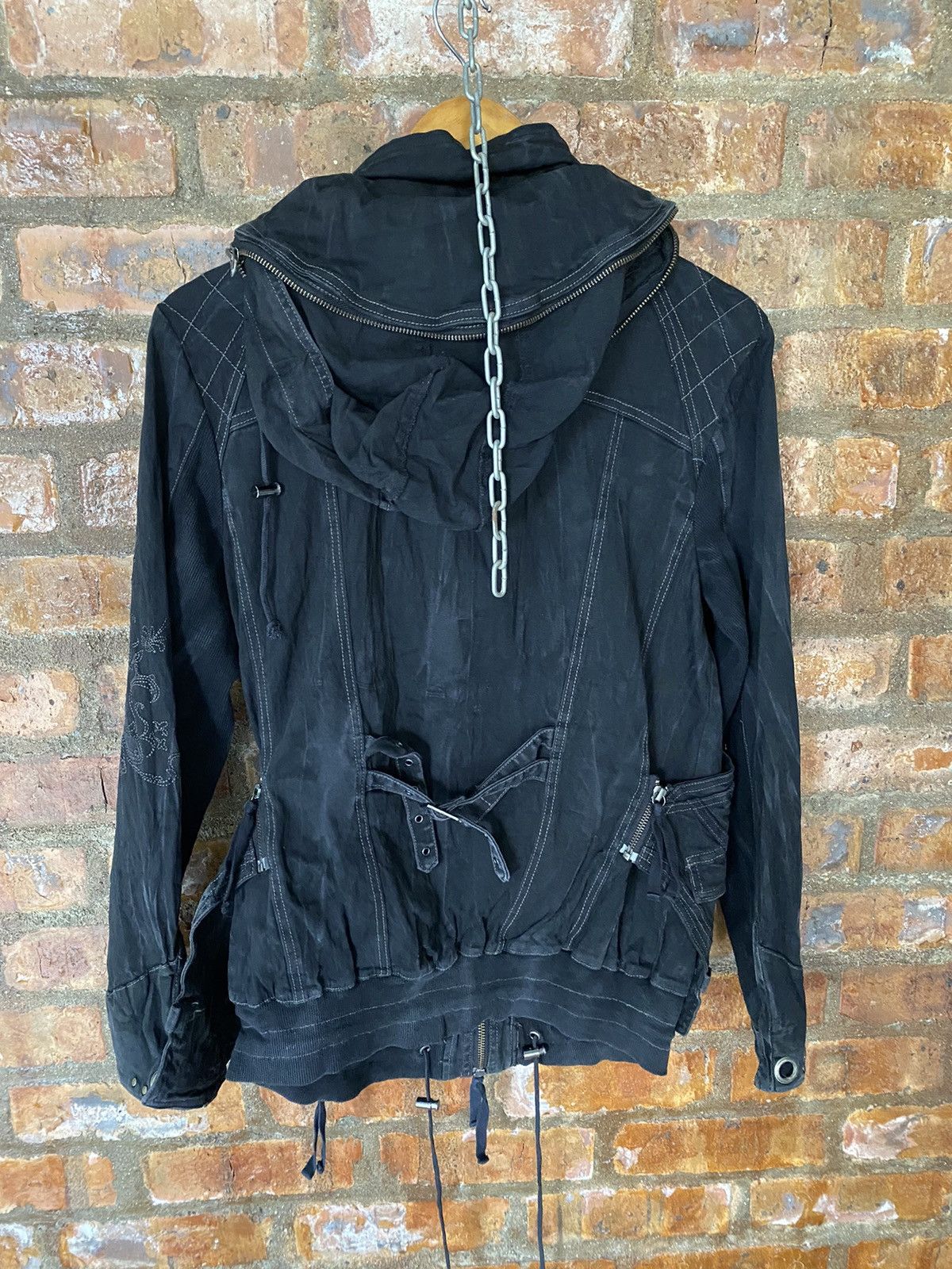 Japanese Brand Vtg Ozz croce Bono Bondage transform removable pocket cross Size US M / EU 48-50 / 2 - 18 Thumbnail