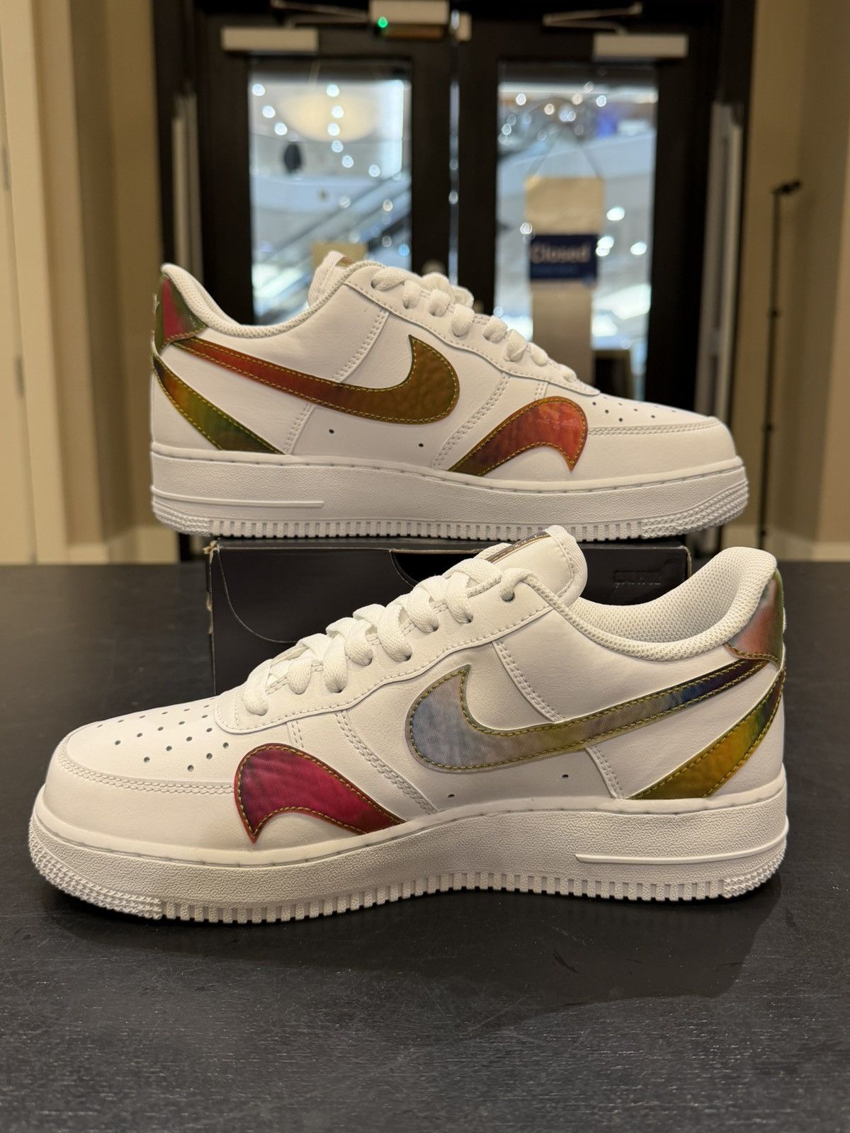 Nike Nike Air Force 1 Low ‘Misplaced Swoosh’ Size US 8 / EU 41 - 2 Thumbnail