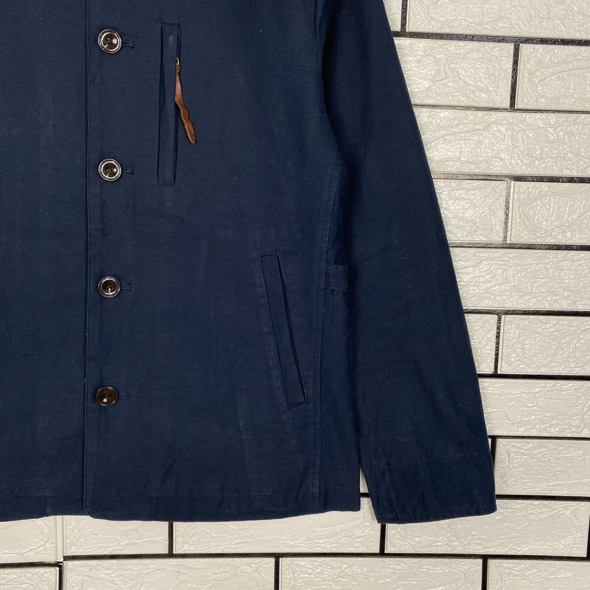 SHIPS 🔥VINTAGE BUTTON CHORE JACKET SHIPS ISSEY MIYAKE Size US M / EU 48-50 / 2 - 5 Thumbnail