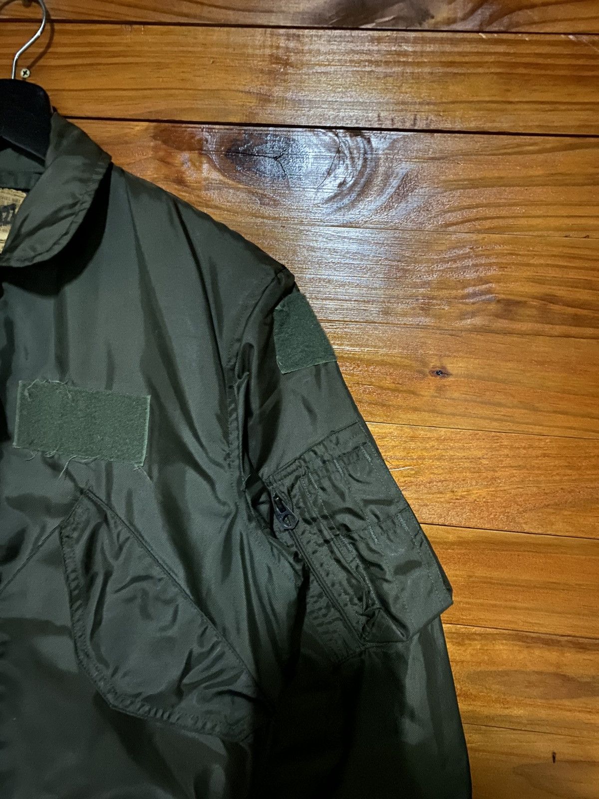 Vintage Vintage 60s U.S. Military Flight Jacket MA-1 / CWU Style Size US S / EU 44-46 / 1 - 10 Thumbnail