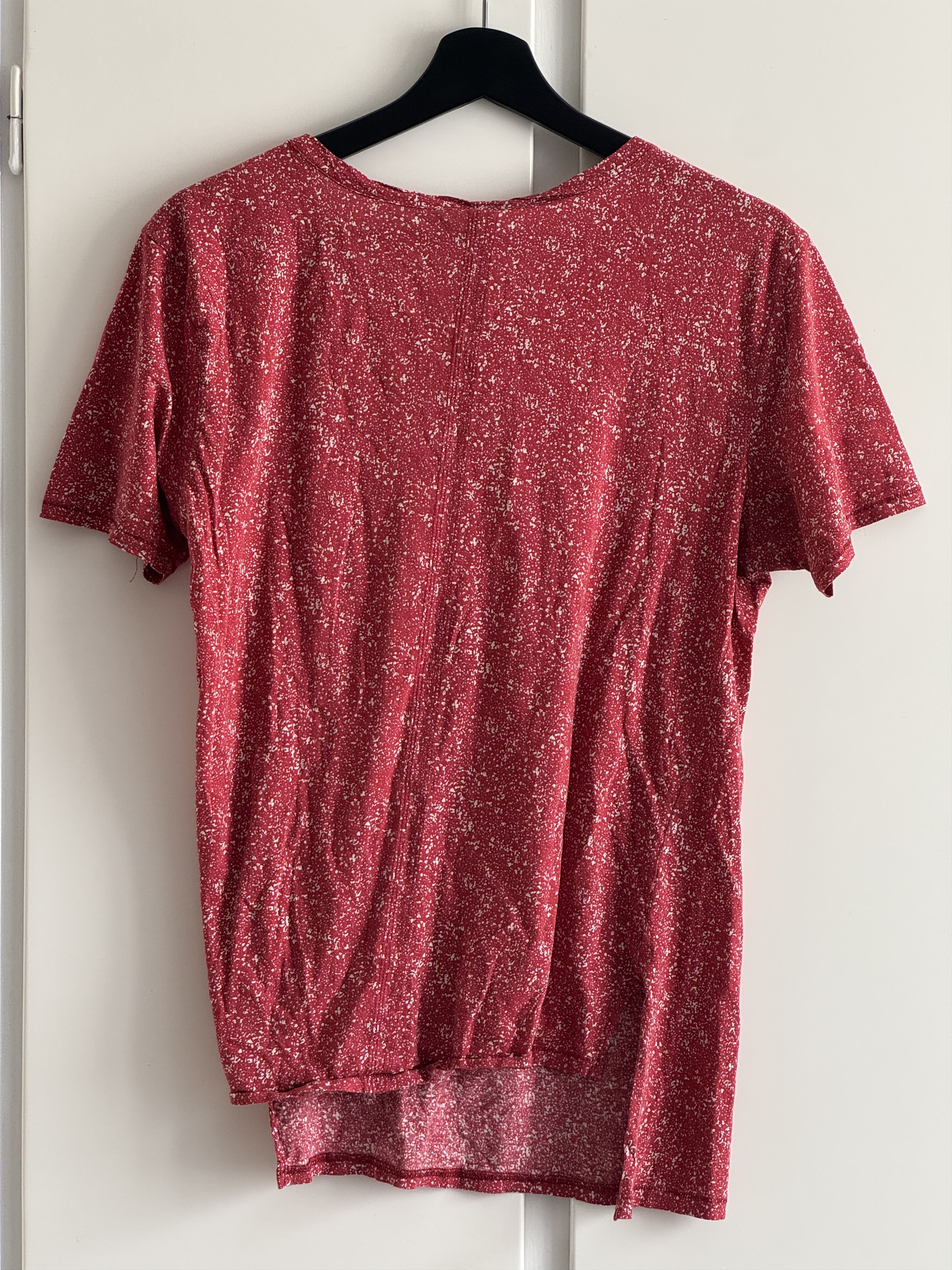 Silent By Damir Doma Red Speckled T-Shirt Size US S / EU 44-46 / 1 - 2 Thumbnail