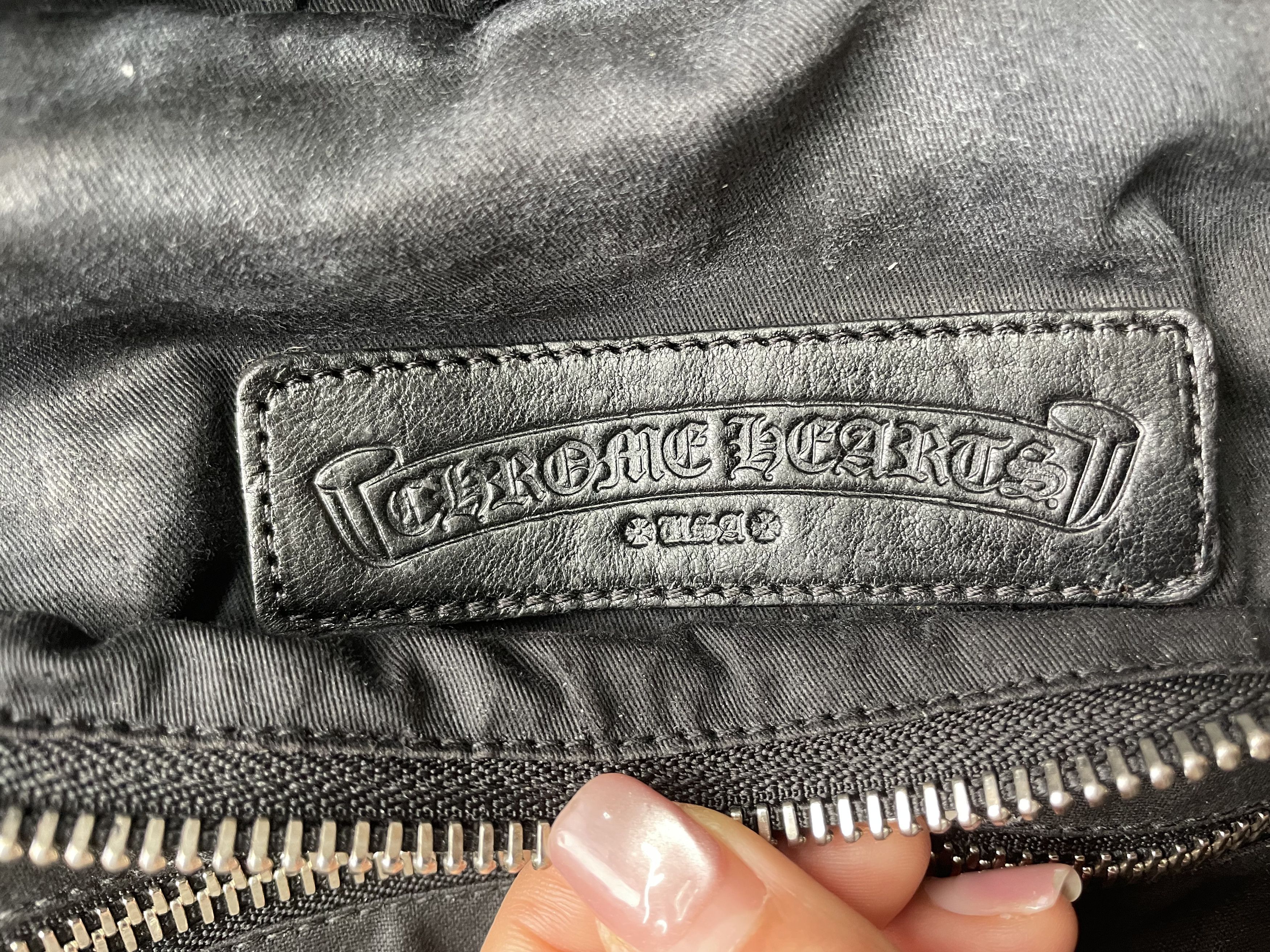 Chrome Hearts Chrome Hearts Cemetery Gunslinger Cross Patch Moto Backpack Size ONE SIZE - 13 Thumbnail