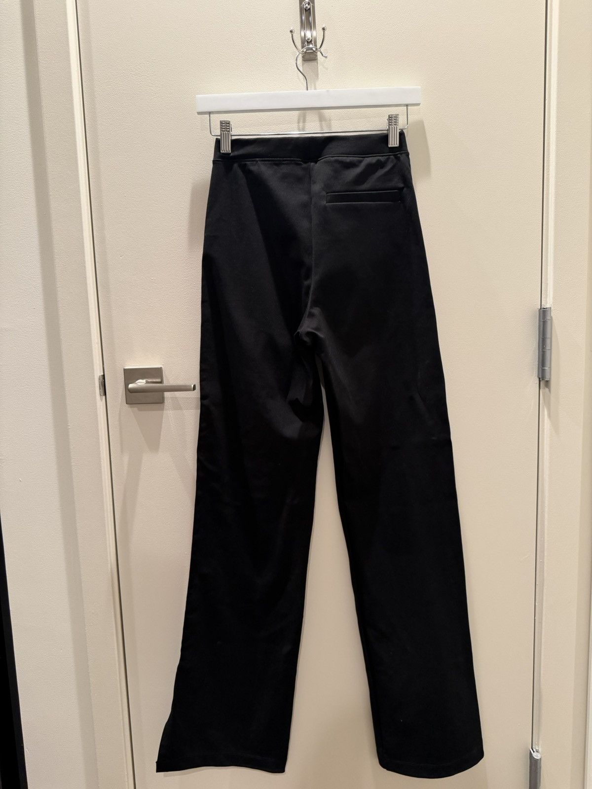 Off-White Off-White Monogram-Band Track Pants — Black/Pink Purple FW22 Size 28" / US 6 / IT 42 - 2 Thumbnail