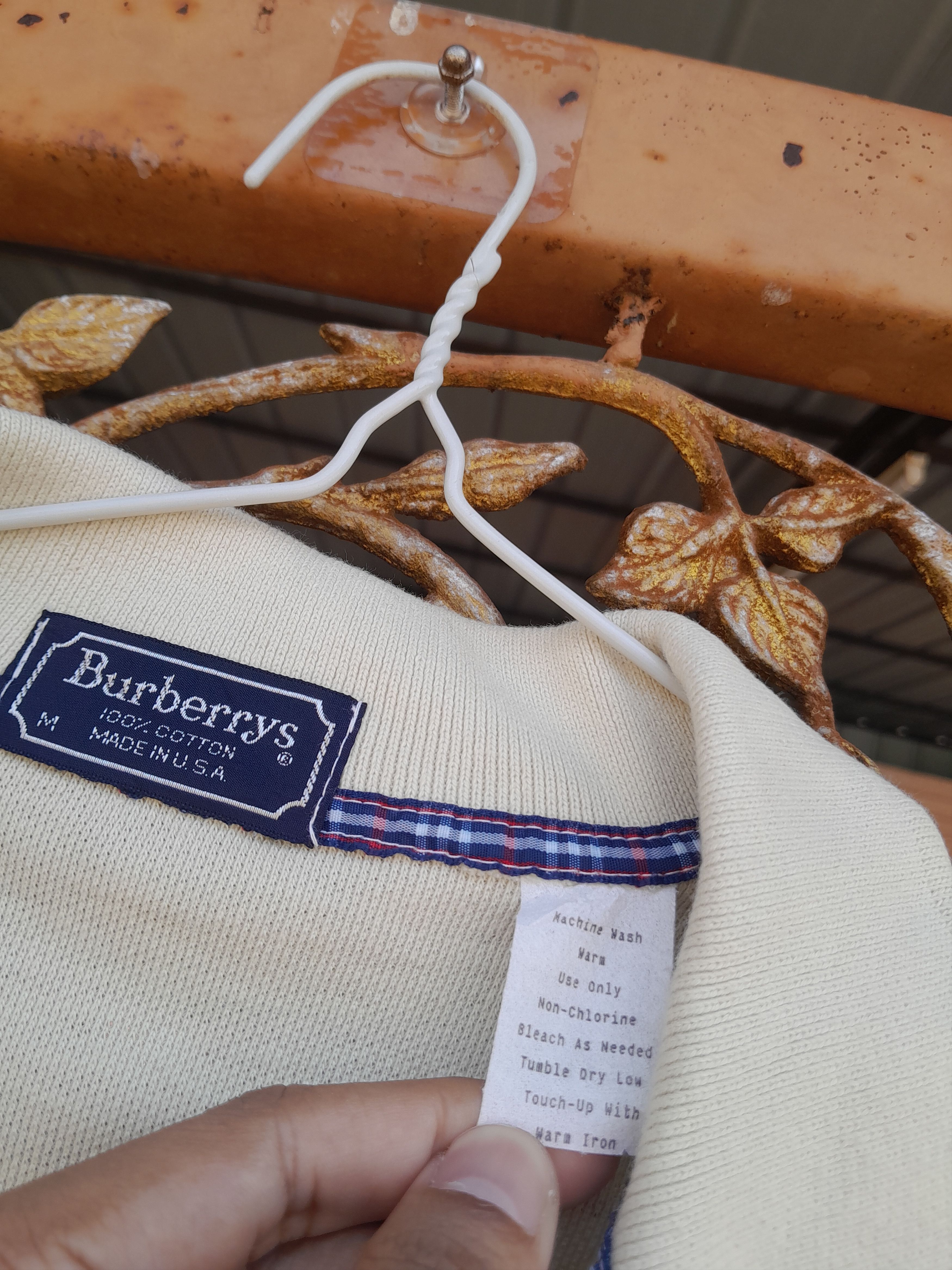 Burberry ❤FINAL DROP🔴VINTAGE BURBERRY'S POLO COLLAR Size US M / EU 48-50 / 2 - 11 Thumbnail