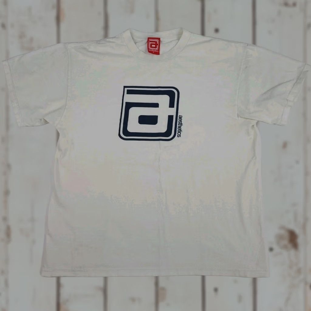 Logo 7 Vintage Aesthetics Logo Print Shirt Skateboarding Rare Htf USA Made Y2k 90s Size US M / EU 48-50 / 2 - 1 Thumbnail