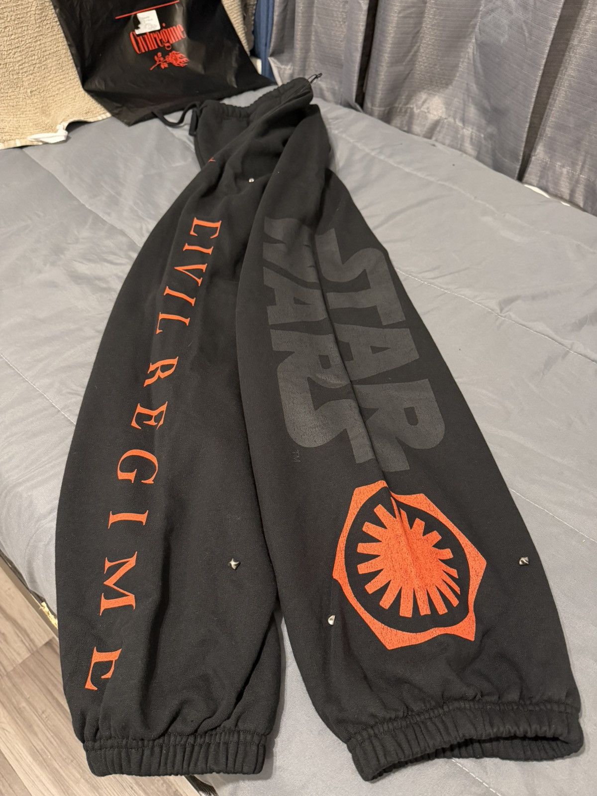 Civil Regime Civil Regime Star Wars Heavyweight Joggers (L) Oversized NWT Size US 34 / EU 50 - 5 Thumbnail
