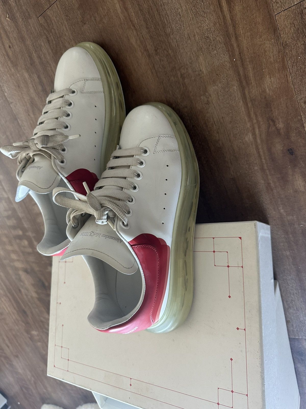 Alexander McQueen Alexander McQueen Oversized Sneaker (Bubble Sole) Size US 8.5 / EU 41-42 - 6 Thumbnail