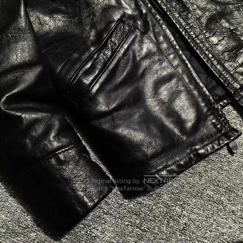 Schott Schott 634 Thick Soft Castrated Cowhide Lapel Four-Pocket Size US M / EU 48-50 / 2 - 4 Thumbnail