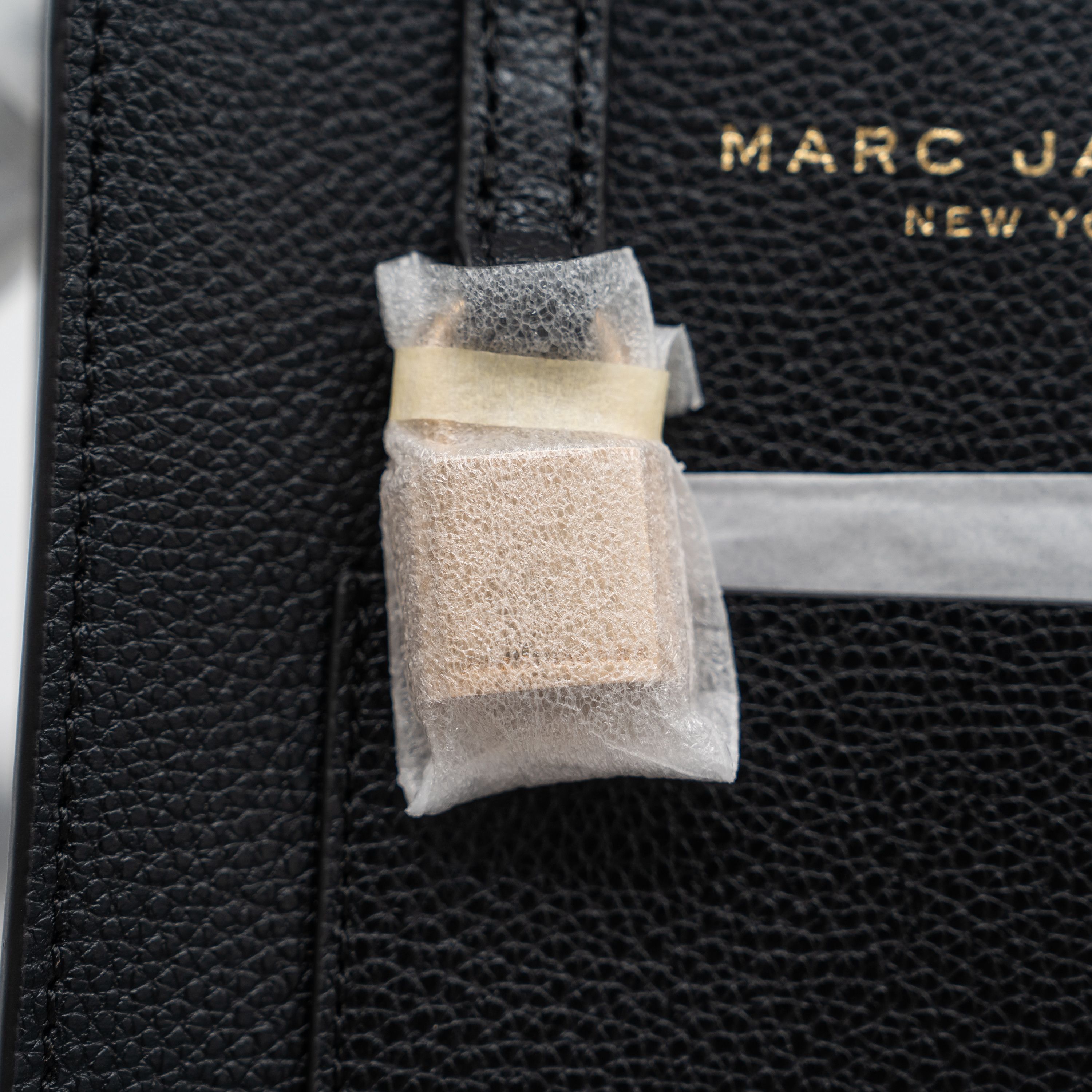Marc Jacobs Marc Jacobs Mini Micro Grind Black Tote Bag Leather Size ONE SIZE - 8 Thumbnail