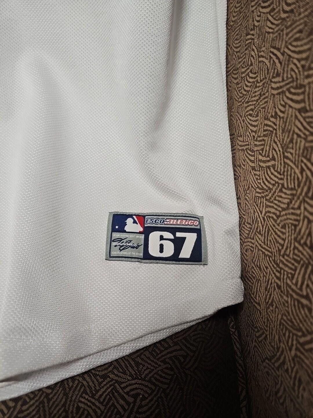 New York Yankees New ESCO Atletico Zip Down NY 67 MLB Sleeveless Jersey 2XL Size ONE SIZE - 2 Thumbnail