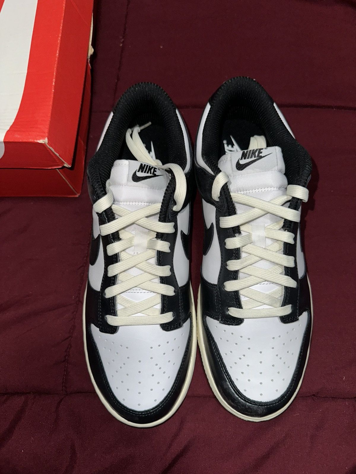 Nike Nike dunk low vintage panda Size US 10 / EU 43 - 1 Thumbnail