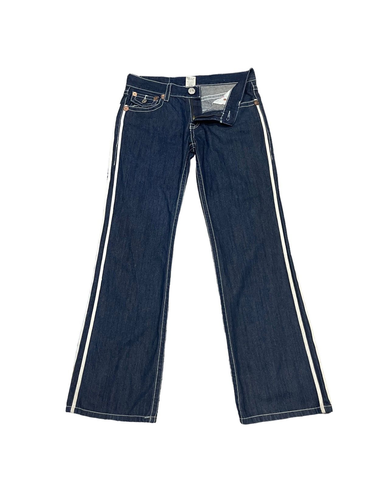 Other Vintage True Religion Billy Super T Denim Jeans Size US 35 - 6 Thumbnail