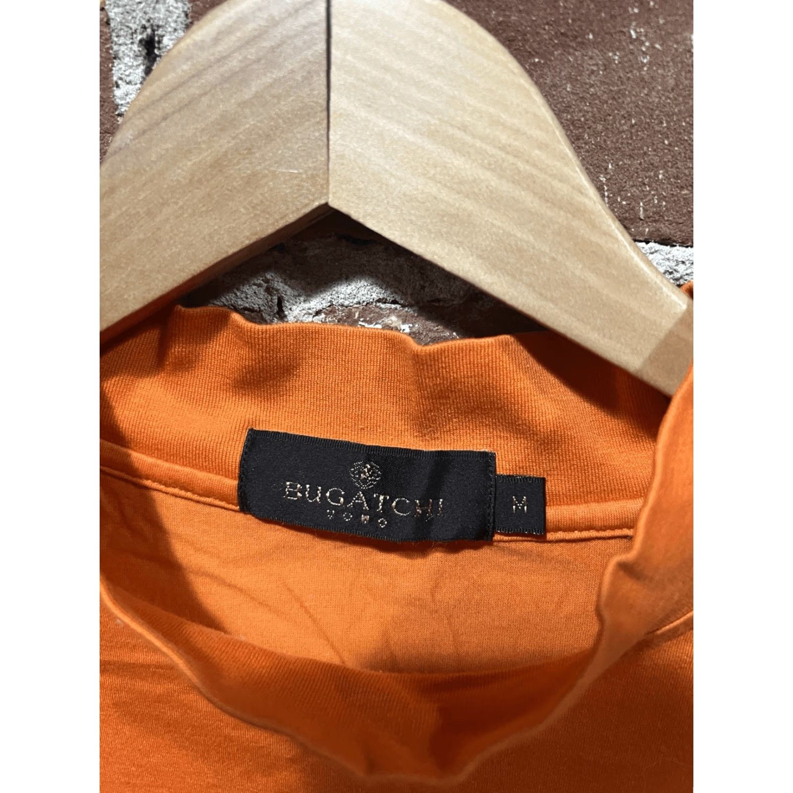 BUGATCHI VINTAGE Bugatchi Uomo Orange Short Sleeve T-Shirt Mens Angel Park Size M Size US M / EU 48-50 / 2 - 3 Thumbnail
