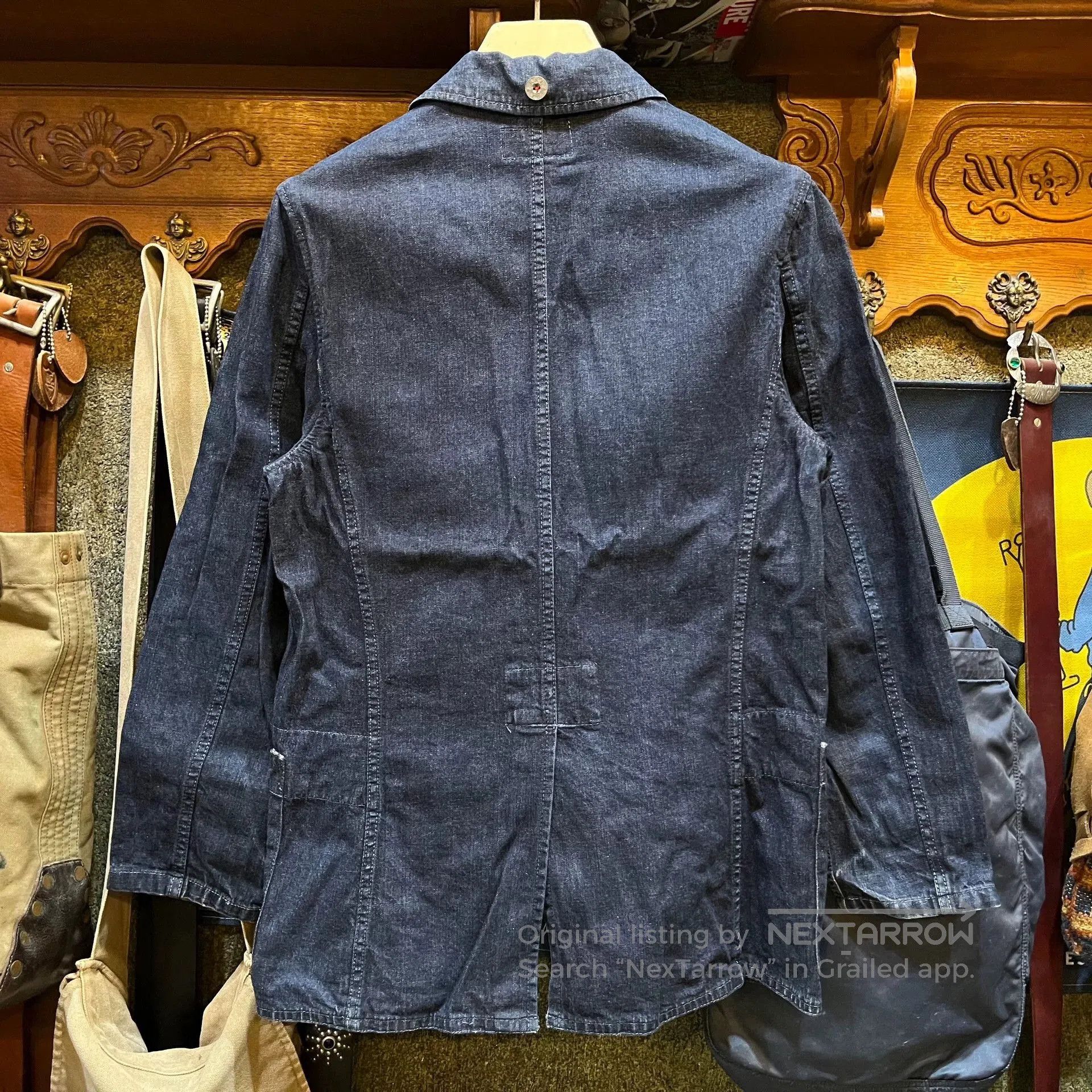 RRL Ralph Lauren rrl denim jacket by ralph lauren. Size US M / EU 48-50 / 2 - 2 Thumbnail