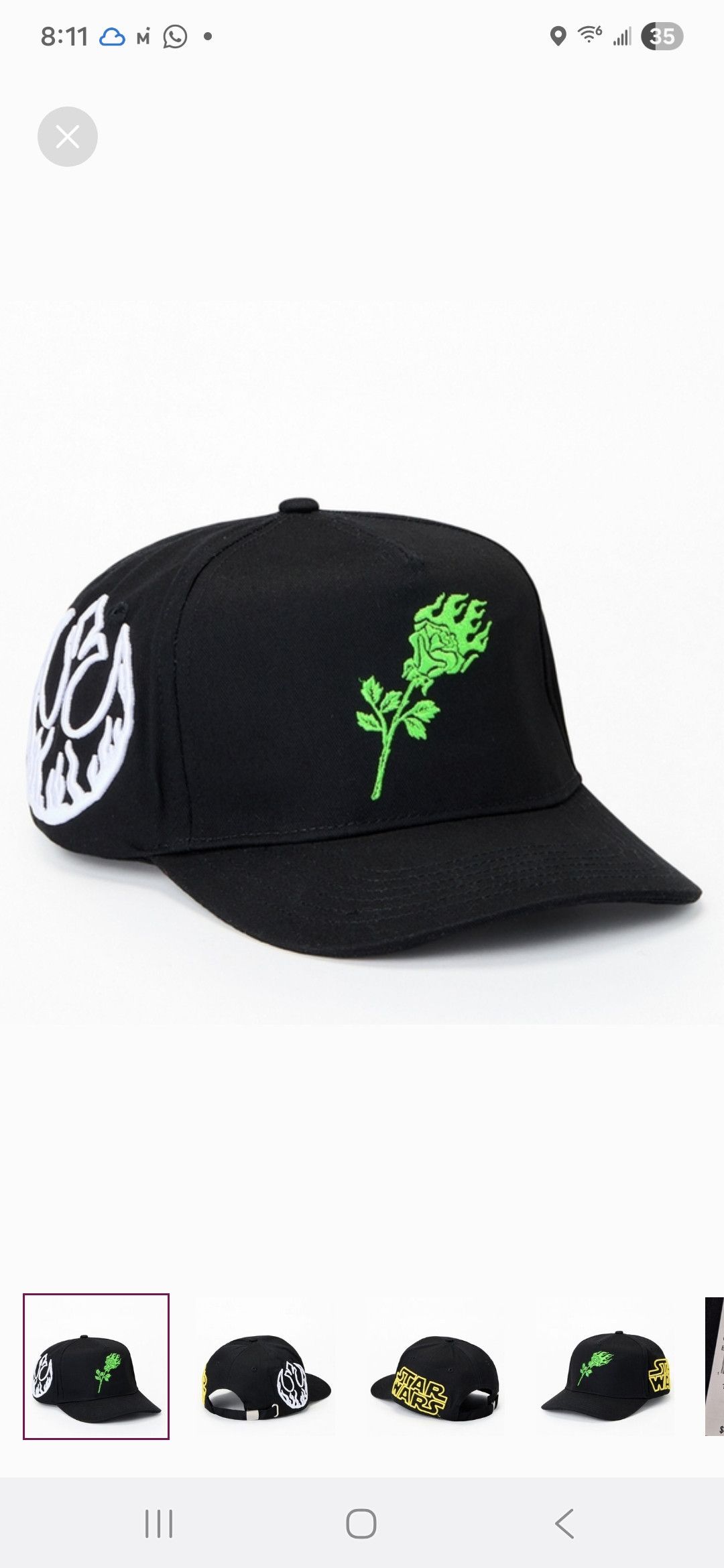 Civil Regime Civil x Star Wars Rebel Dad Hat Size ONE SIZE - 3 Thumbnail