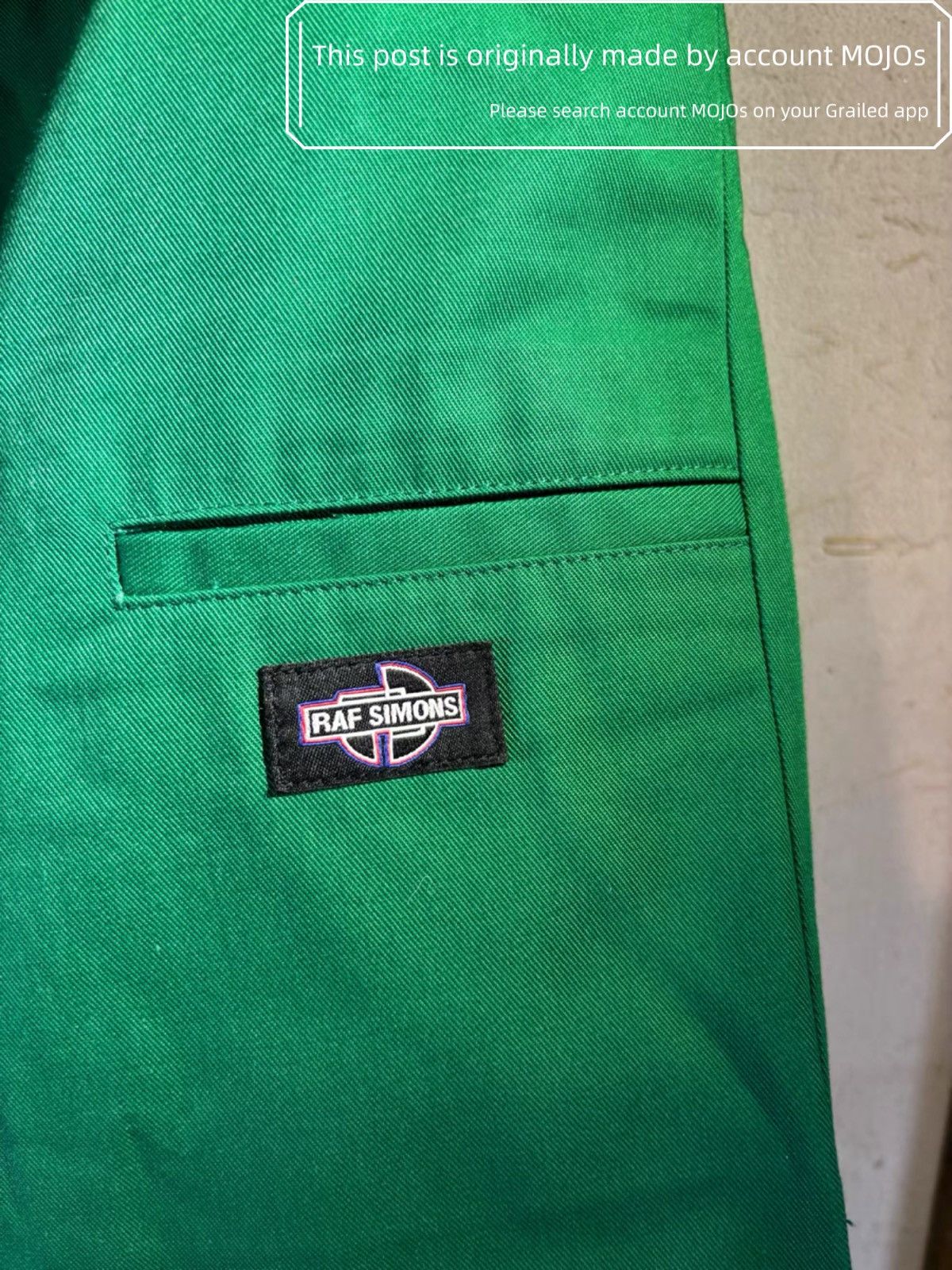 Raf Simons Sz 48 Raf Simons Double Knee Patch Pants Green mojos28 Size US 32 / EU 48 - 7 Thumbnail