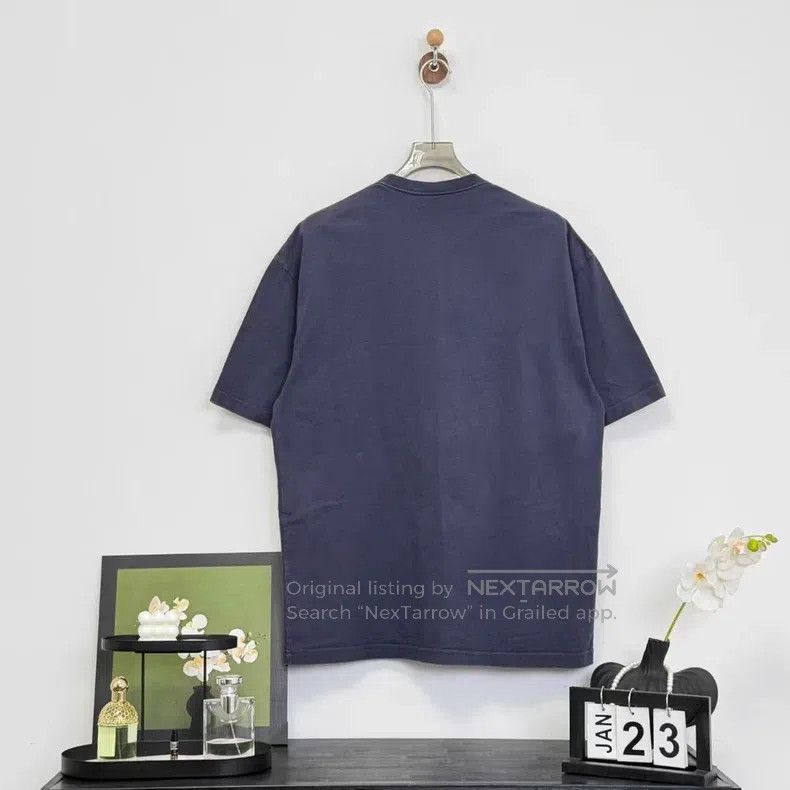 Balenciaga Balenciaga Navy Blue Wheat Short Sleeve Size US L / EU 52-54 / 3 - 4 Thumbnail