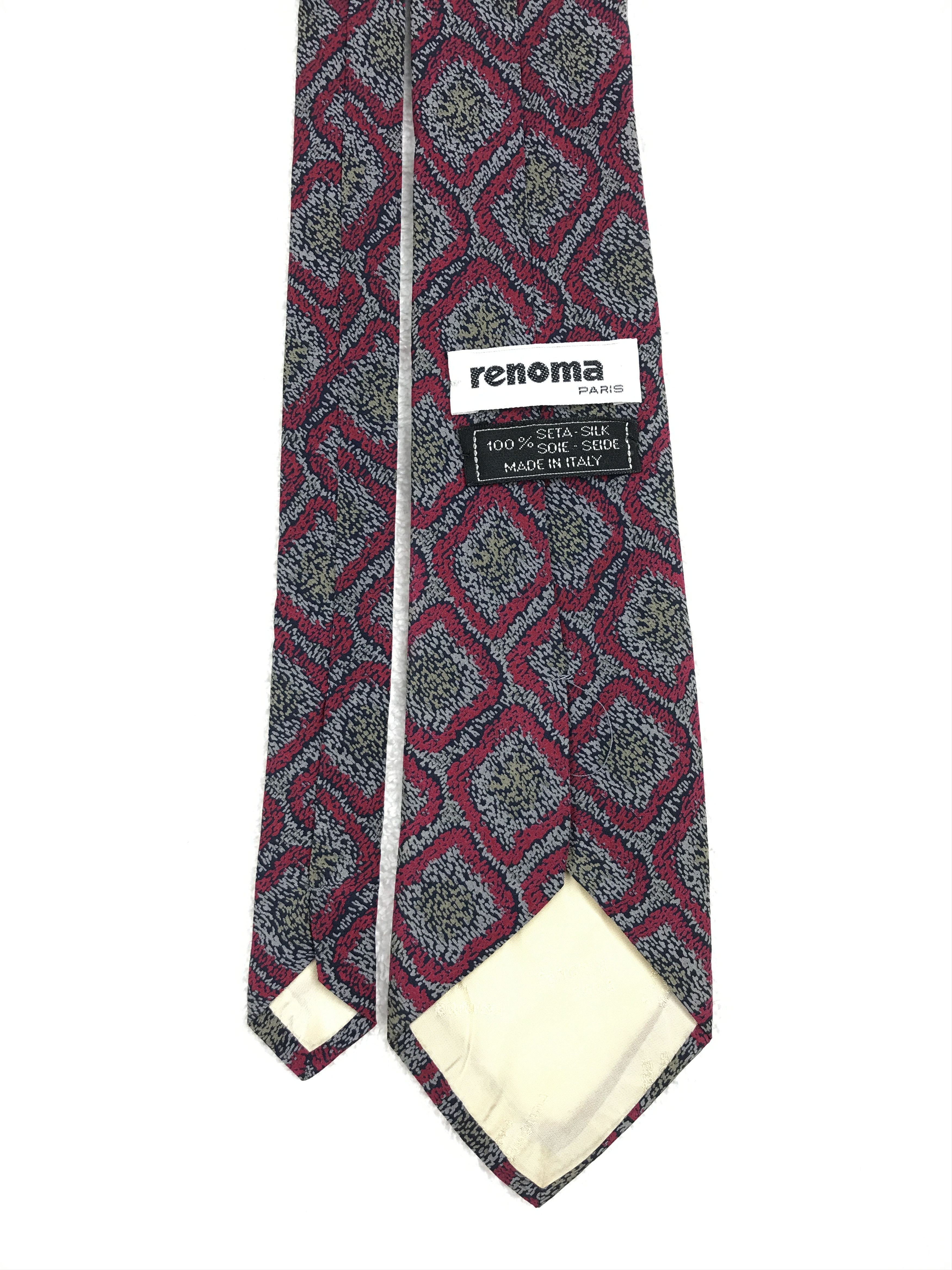 Renoma × Vintage Vintage Renoma Paris Silk Necktie Size ONE SIZE - 4 Thumbnail