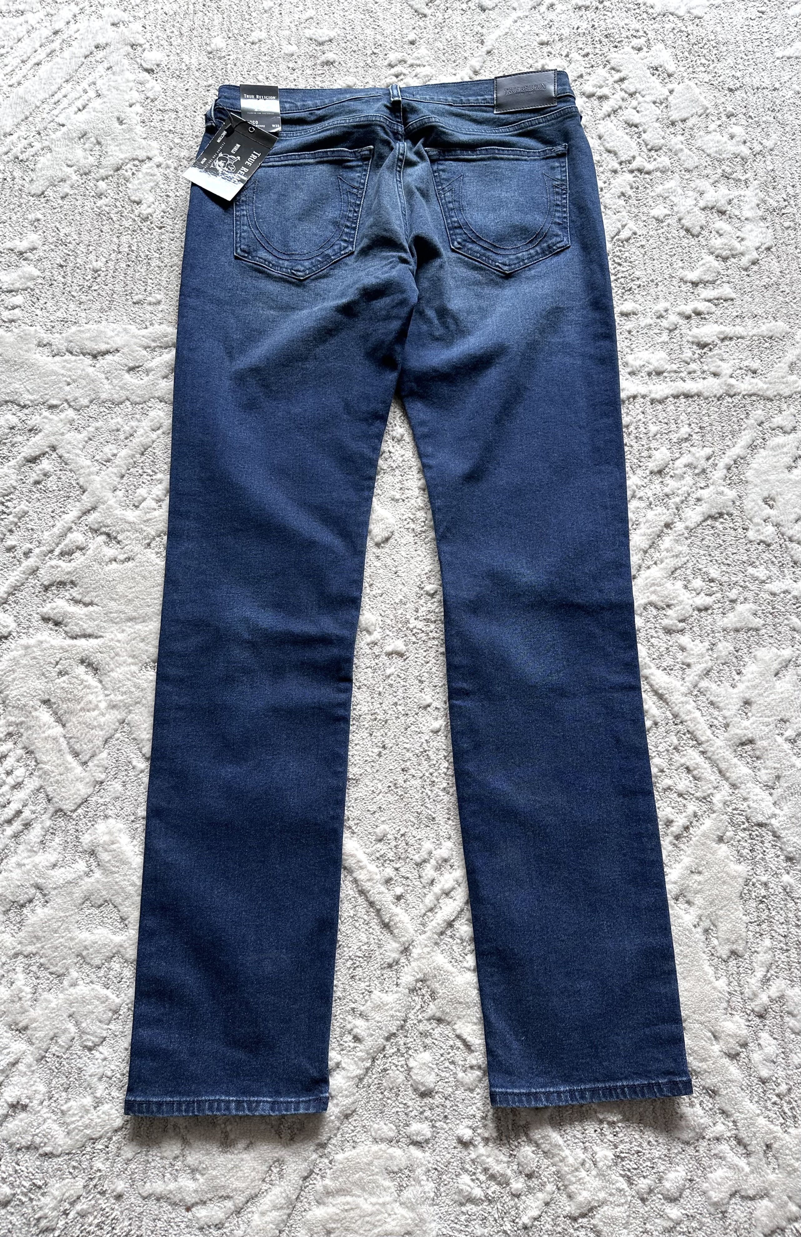 True Religion NEW True Religion Rocco Relaxed Slim Jeans Size US 33 - 1 Thumbnail