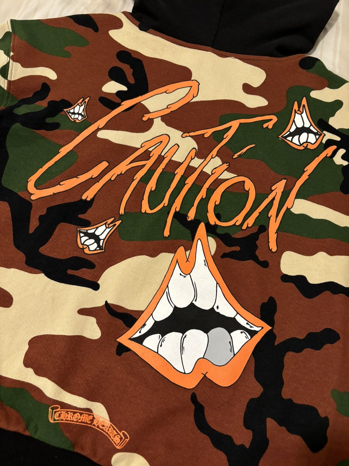 Chrome Hearts Chrome Hearts Matty Boy 'Caution' Thermal Zip