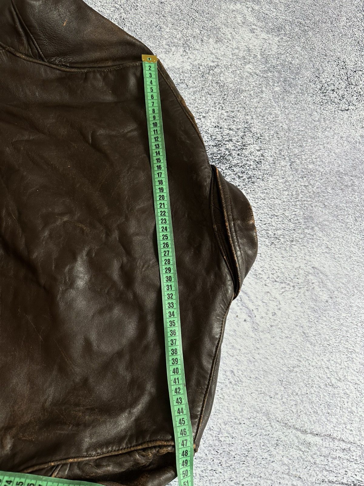 Hartmann Antique 40s French Cyclist 'Hartmann' Leather Jacket WW2 Era Size US M / EU 48-50 / 2 - 21 Thumbnail