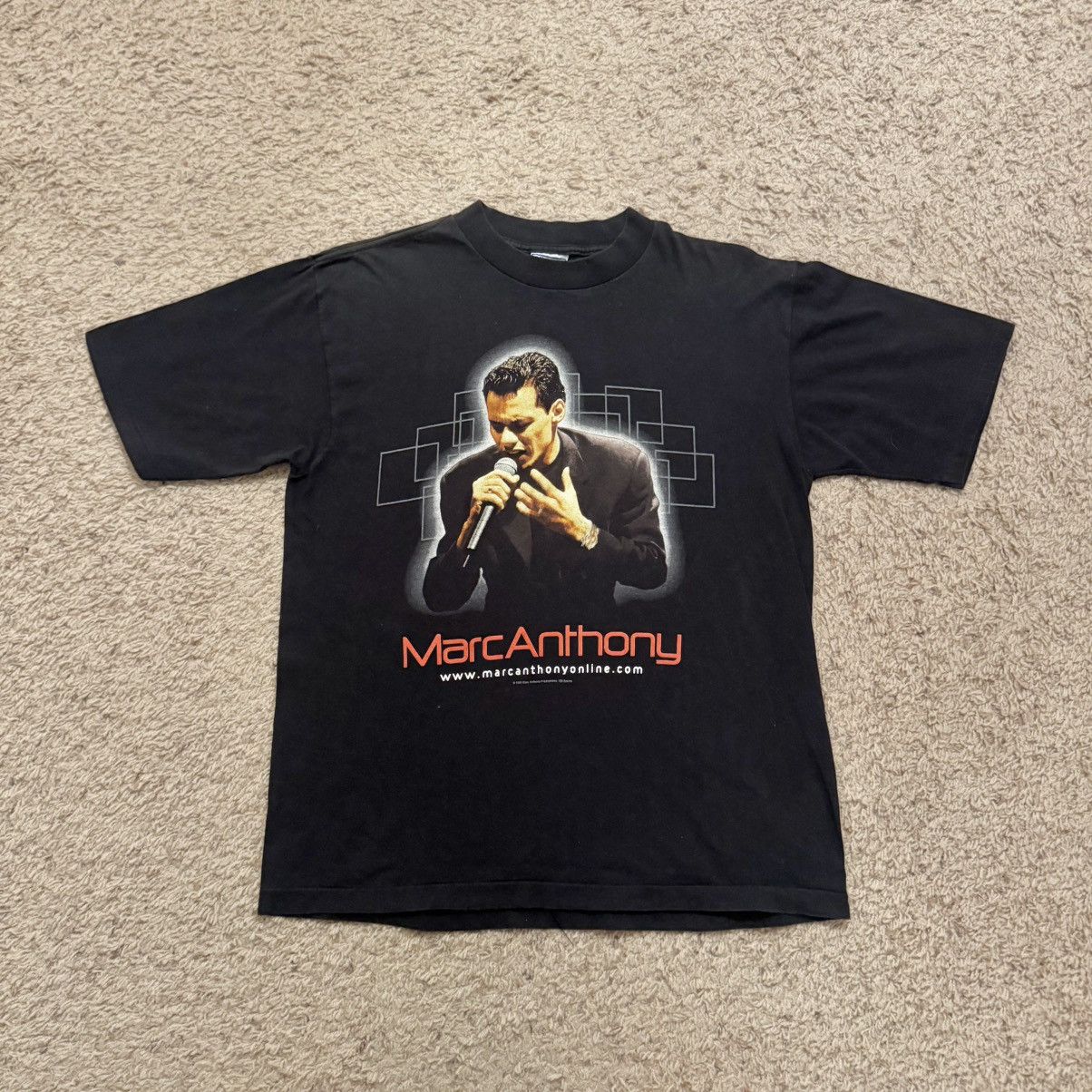 Vintage Vintage 1998 Marc Anthony Latino Singer Tour Tee L Size US L / EU 52-54 / 3 - 4 Thumbnail